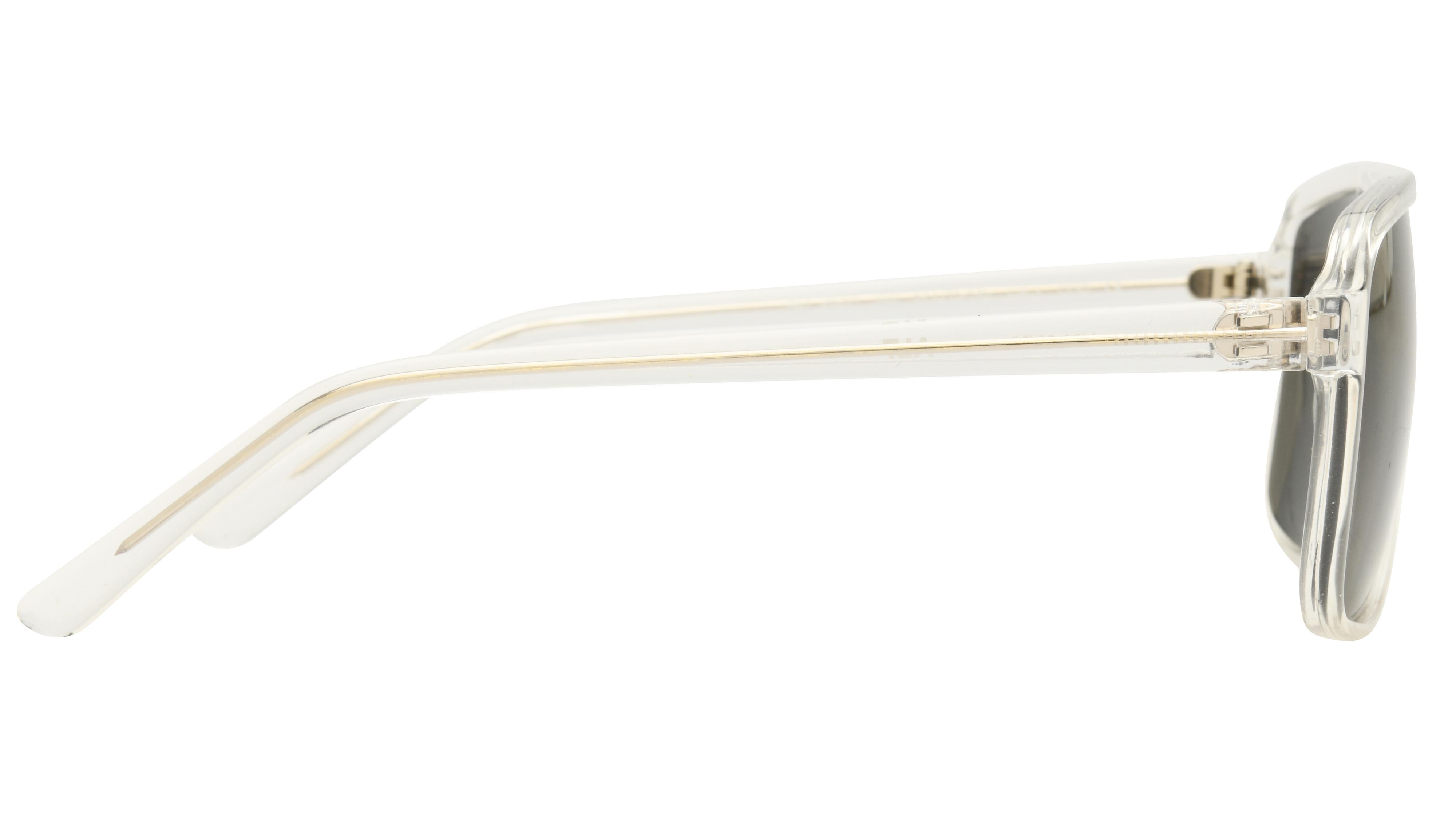 Lunettes de soleil Alternance Mixte Transparent Aviateur alt26201 Droite