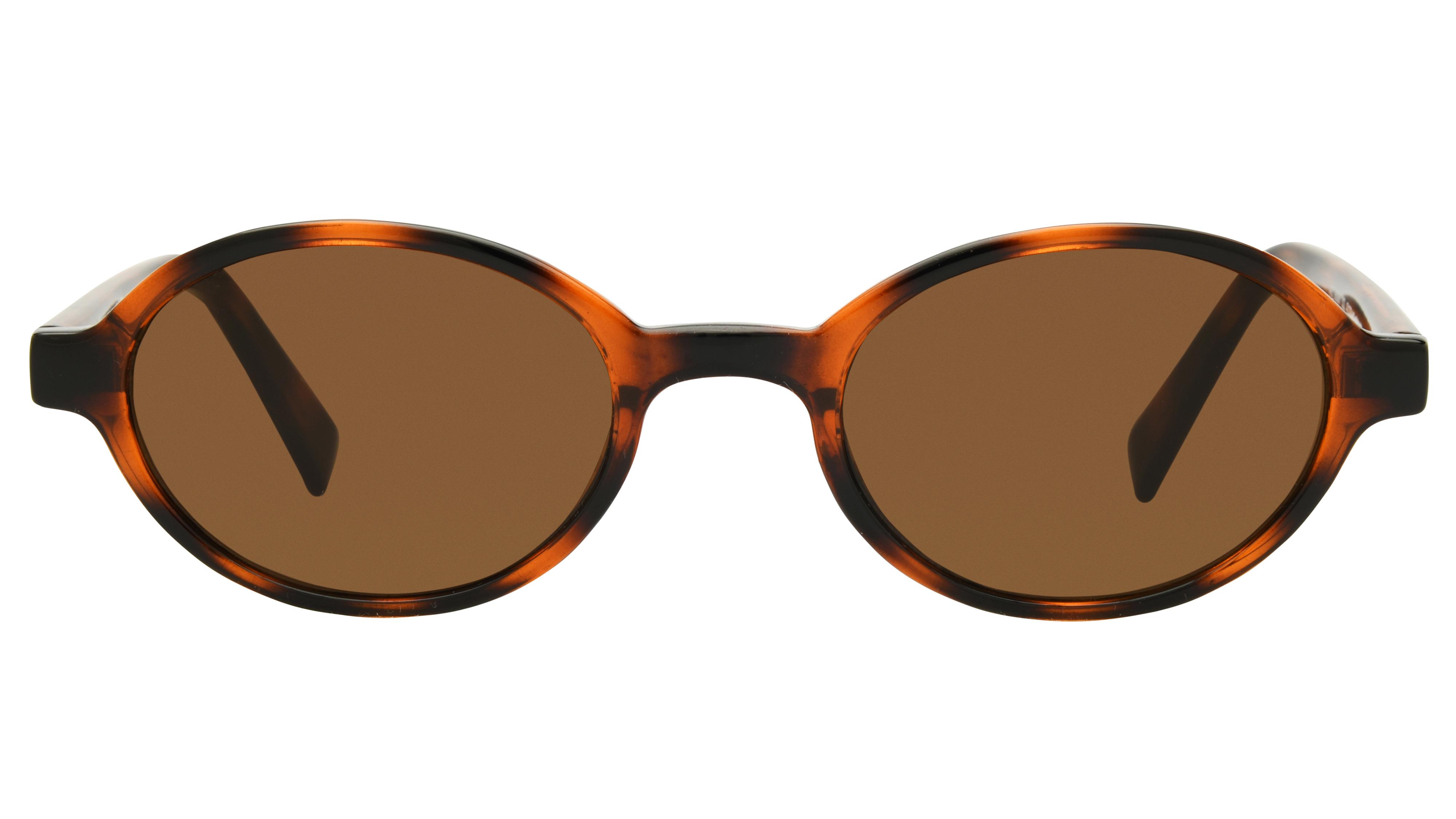 Lunettes de soleil Alternance Femme Écaille Ovale Alt26206 Face
