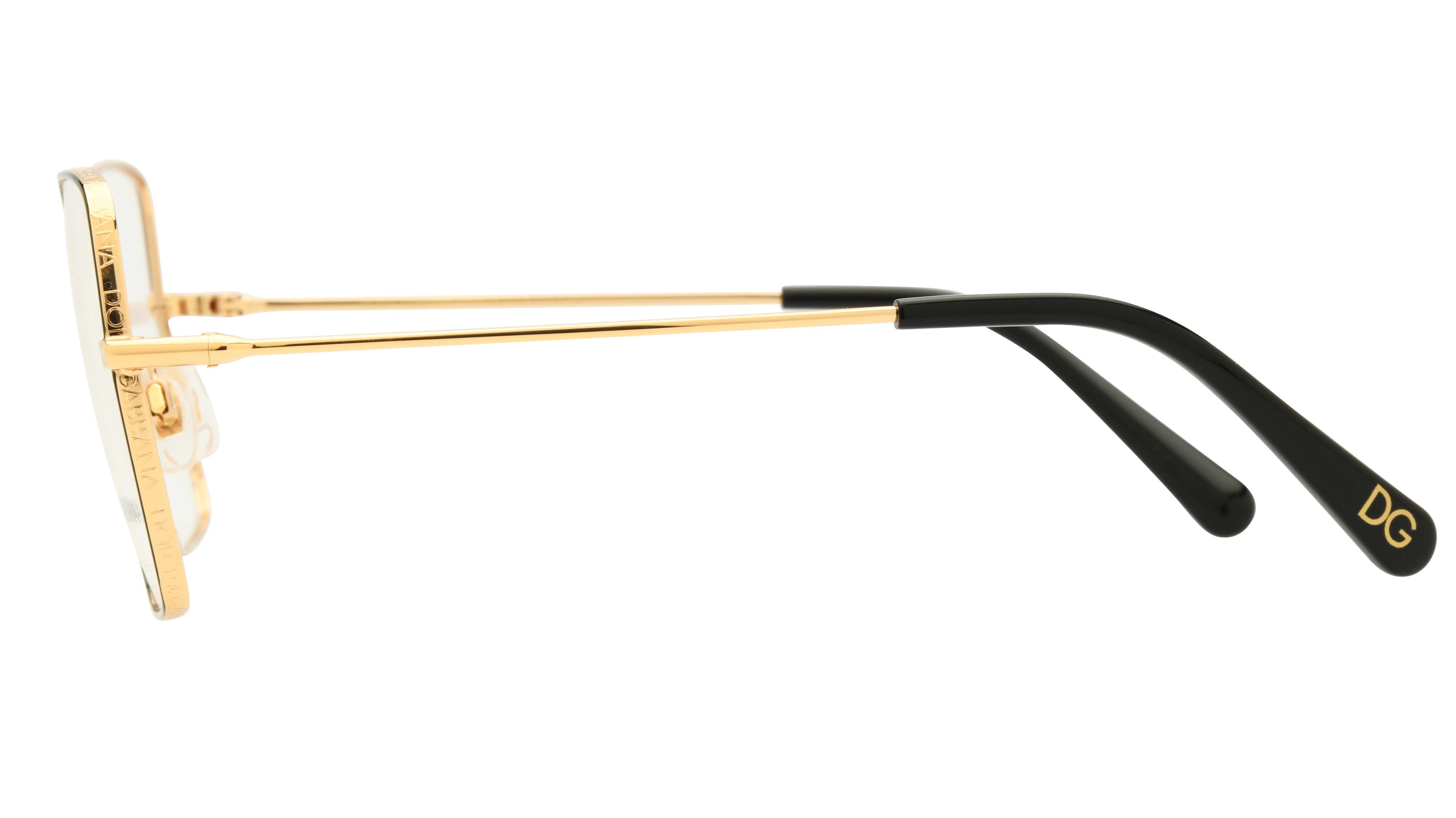 Lunettes de vue  Femme Noir Carré dg1323 Gauche