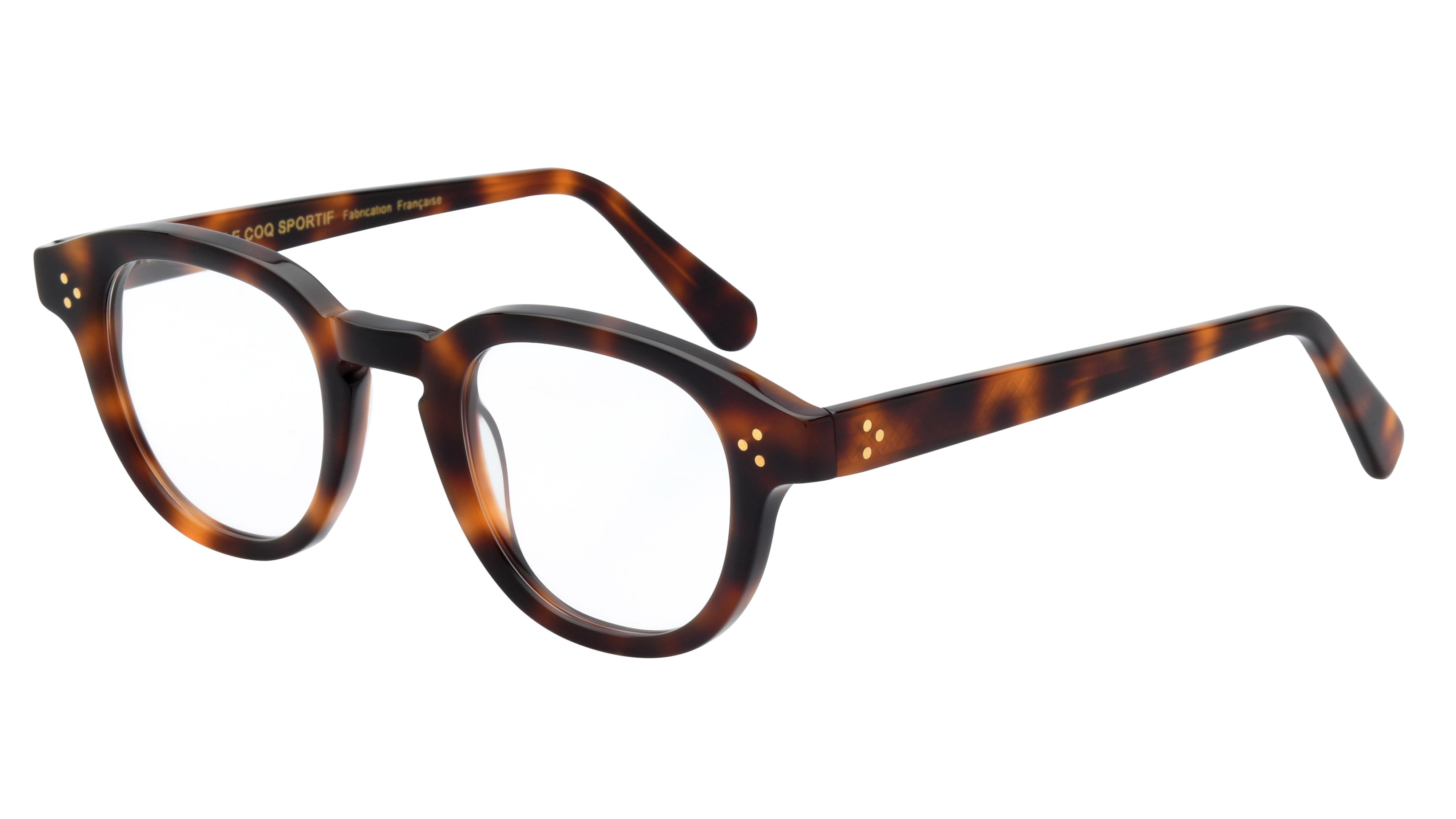 Lunettes de vue Le Coq Sportif Homme Écaille Carré Lcs2509 Trois-Quart