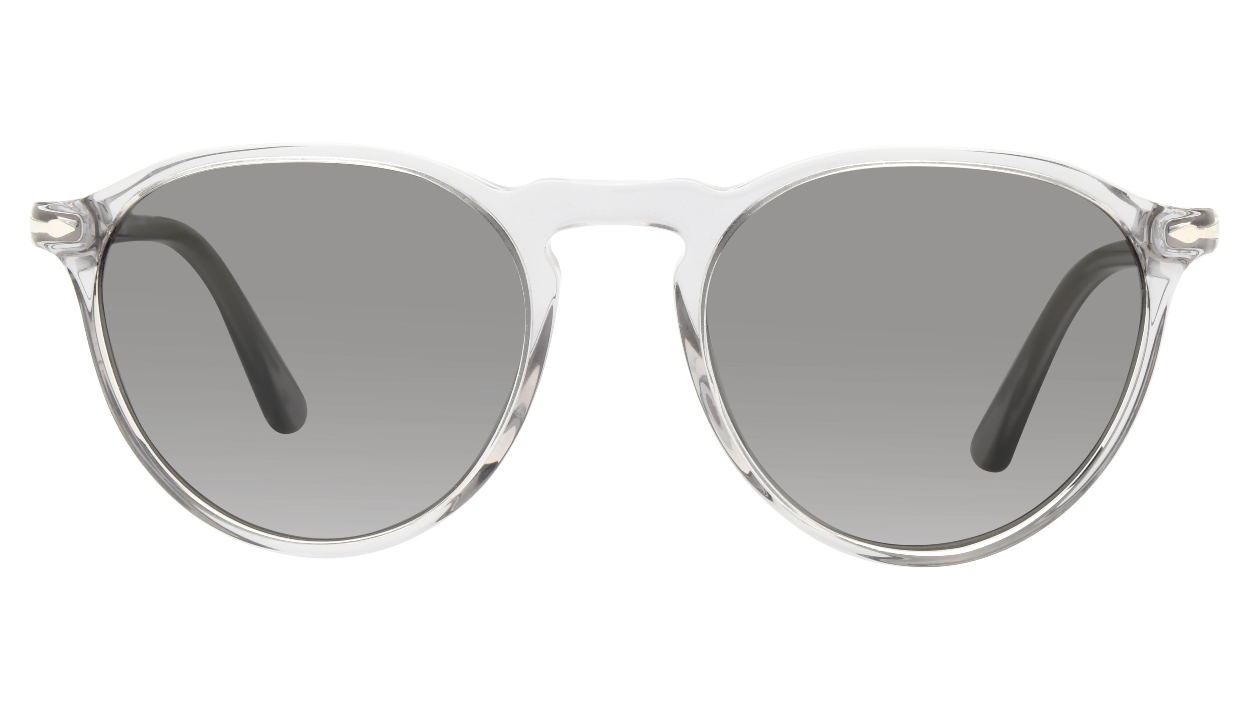 Lunettes de soleil Persol Mixte Gris Pantos PO3286S Face