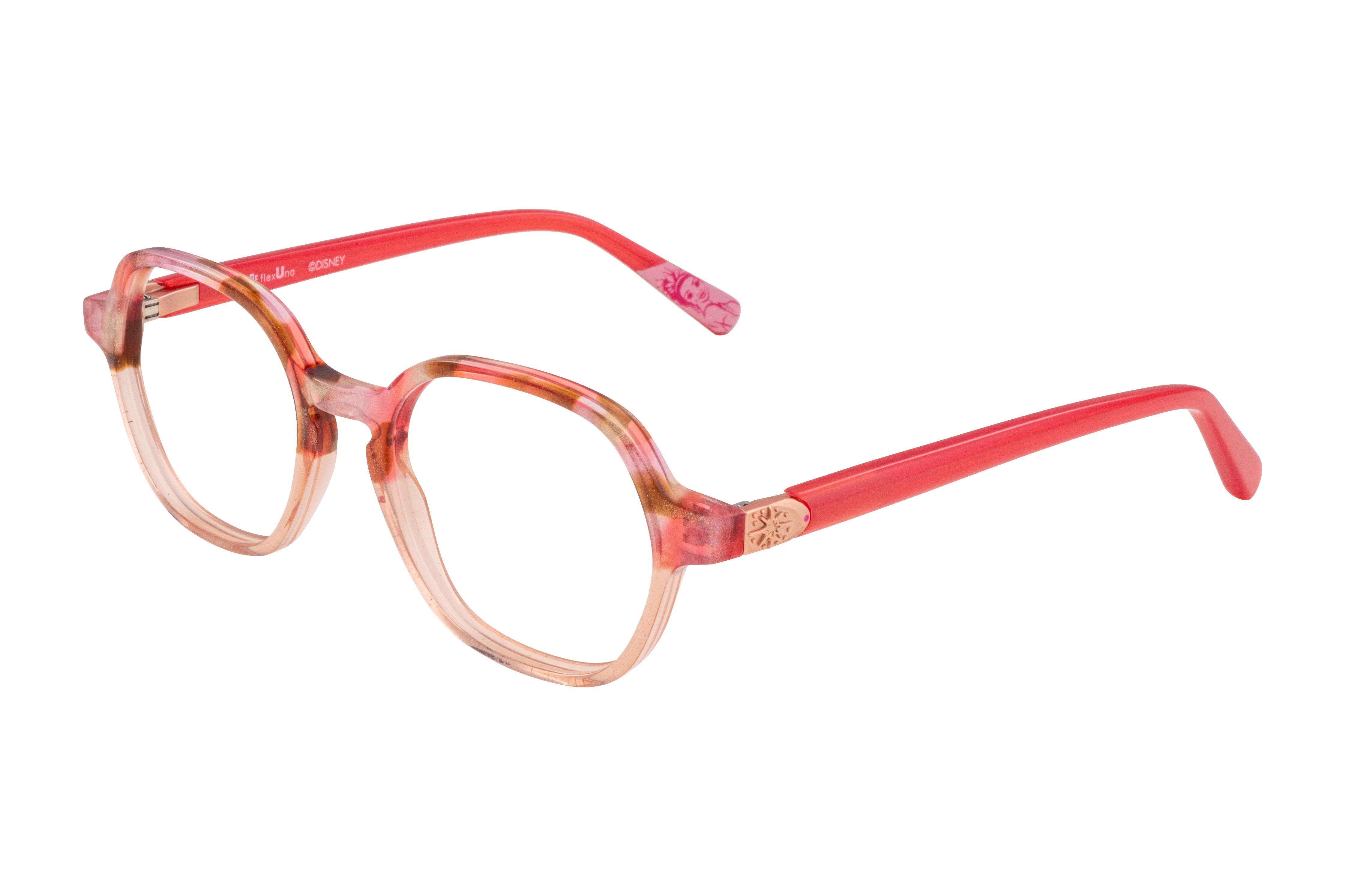 Lunettes de vue Disney Princesses  Rose Pantos DPAA235C71 Gauche