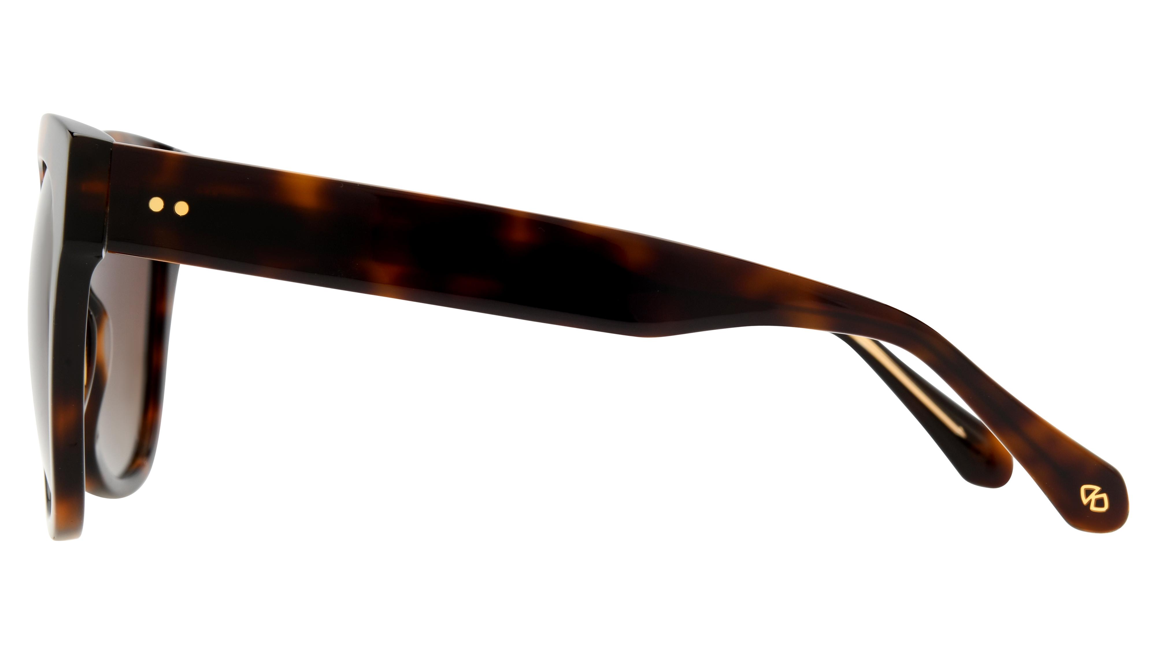 Lunettes de soleil Signature Krys Femme Écaille Papillon Skj2524-F Gauche