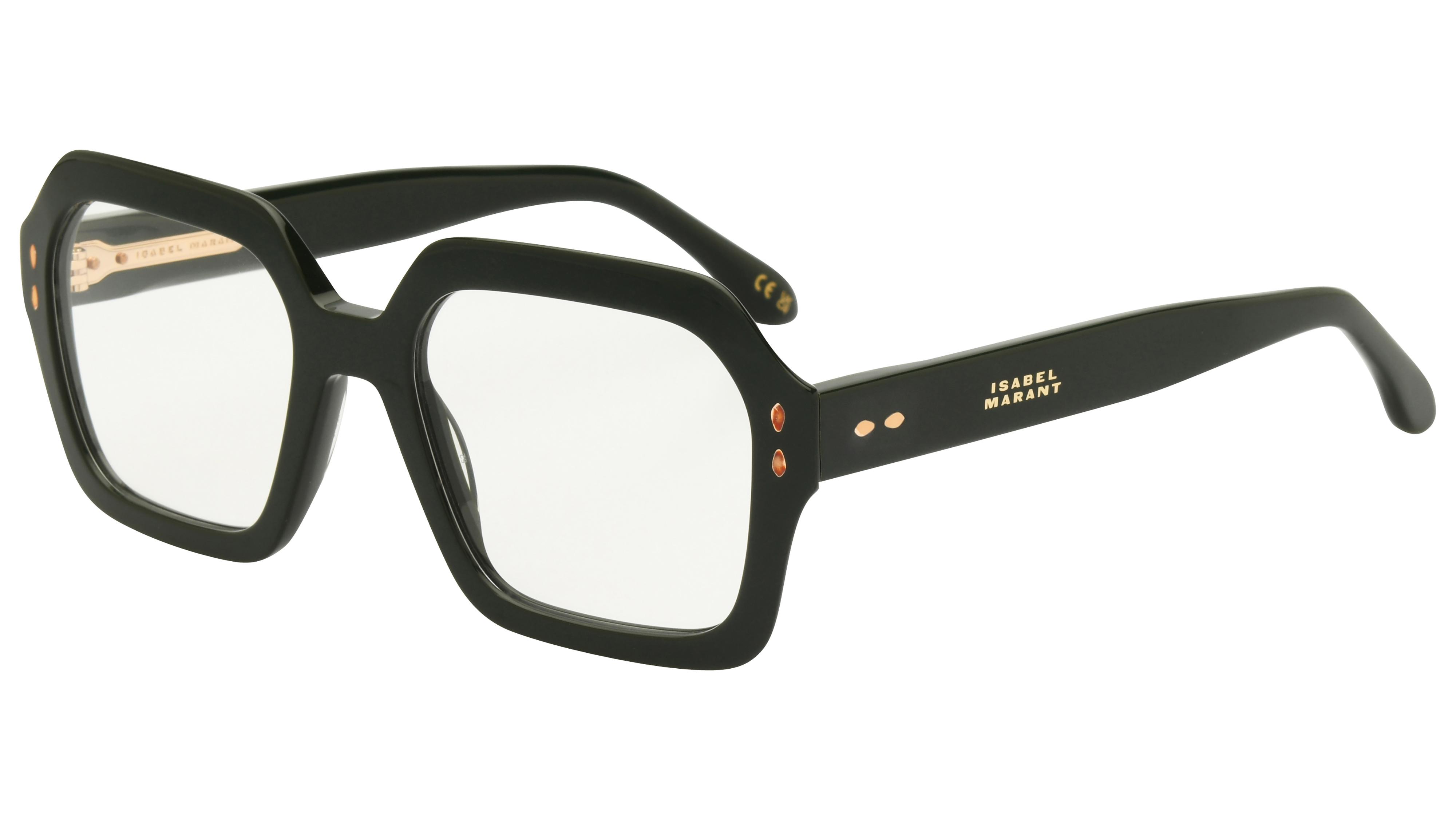 Lunettes de vue Isabel Marant Femme Vert Rectangle Im0191 Trois-Quart