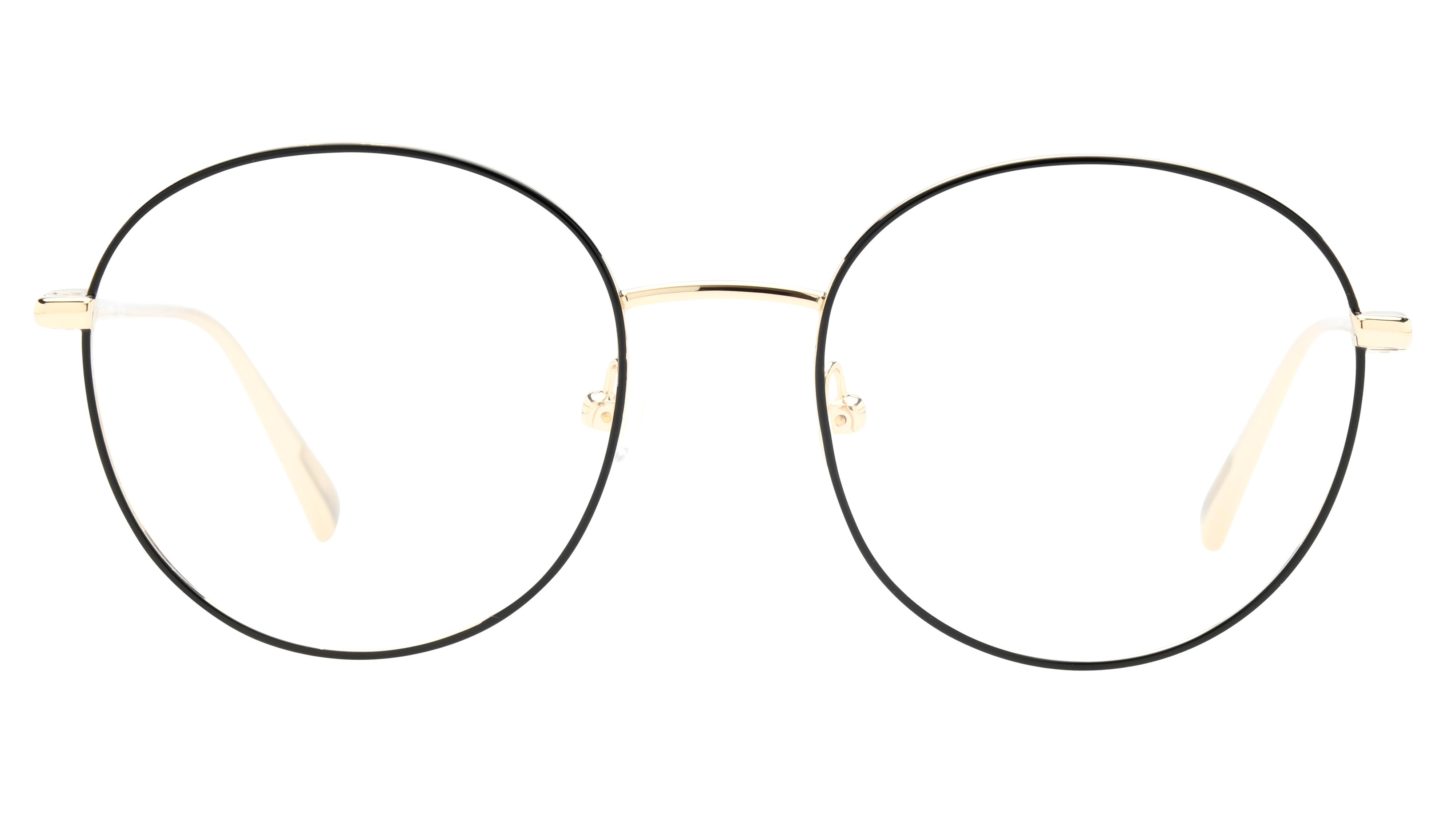 Lunettes de vue Longchamp Femme Noir Ronde LO2160 Face