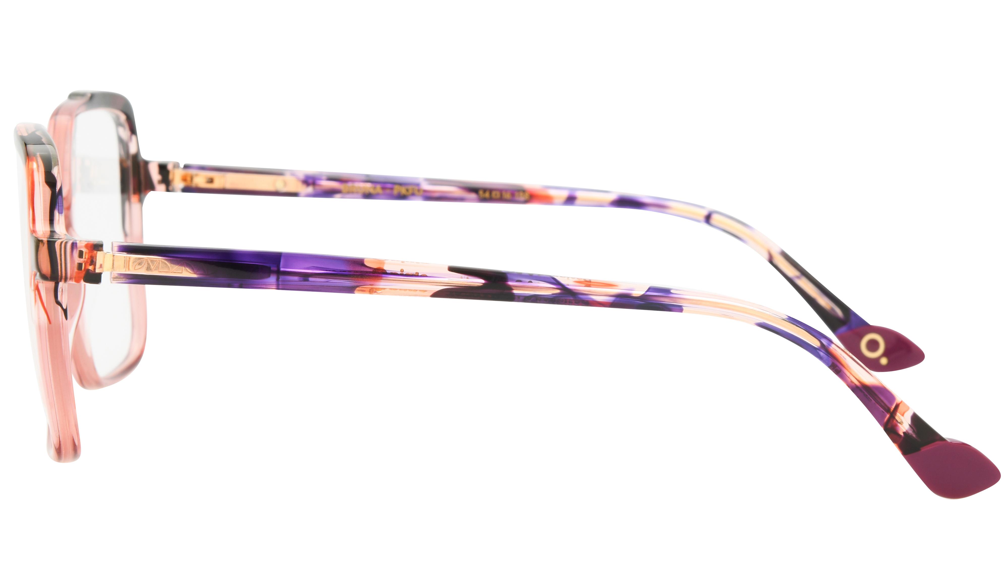 Lunettes de vue Etnia Barcelona Femme Rose Carré bruna Gauche