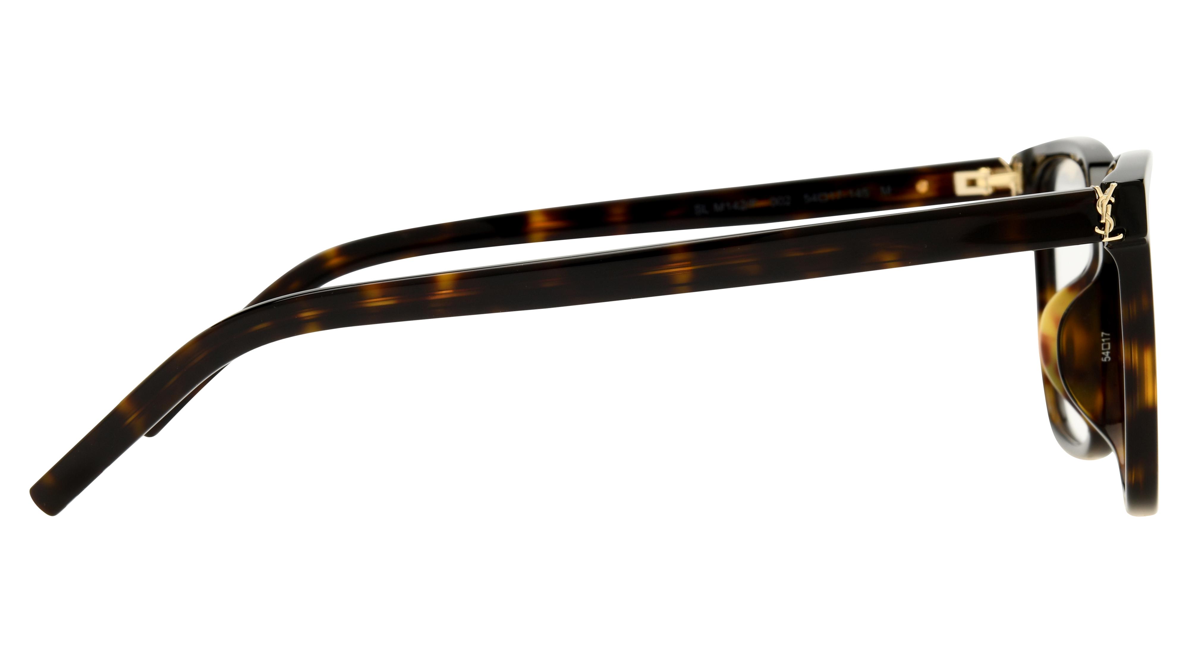 Lunettes de vue Saint Laurent Femme Écaille Rectangle SL Droite