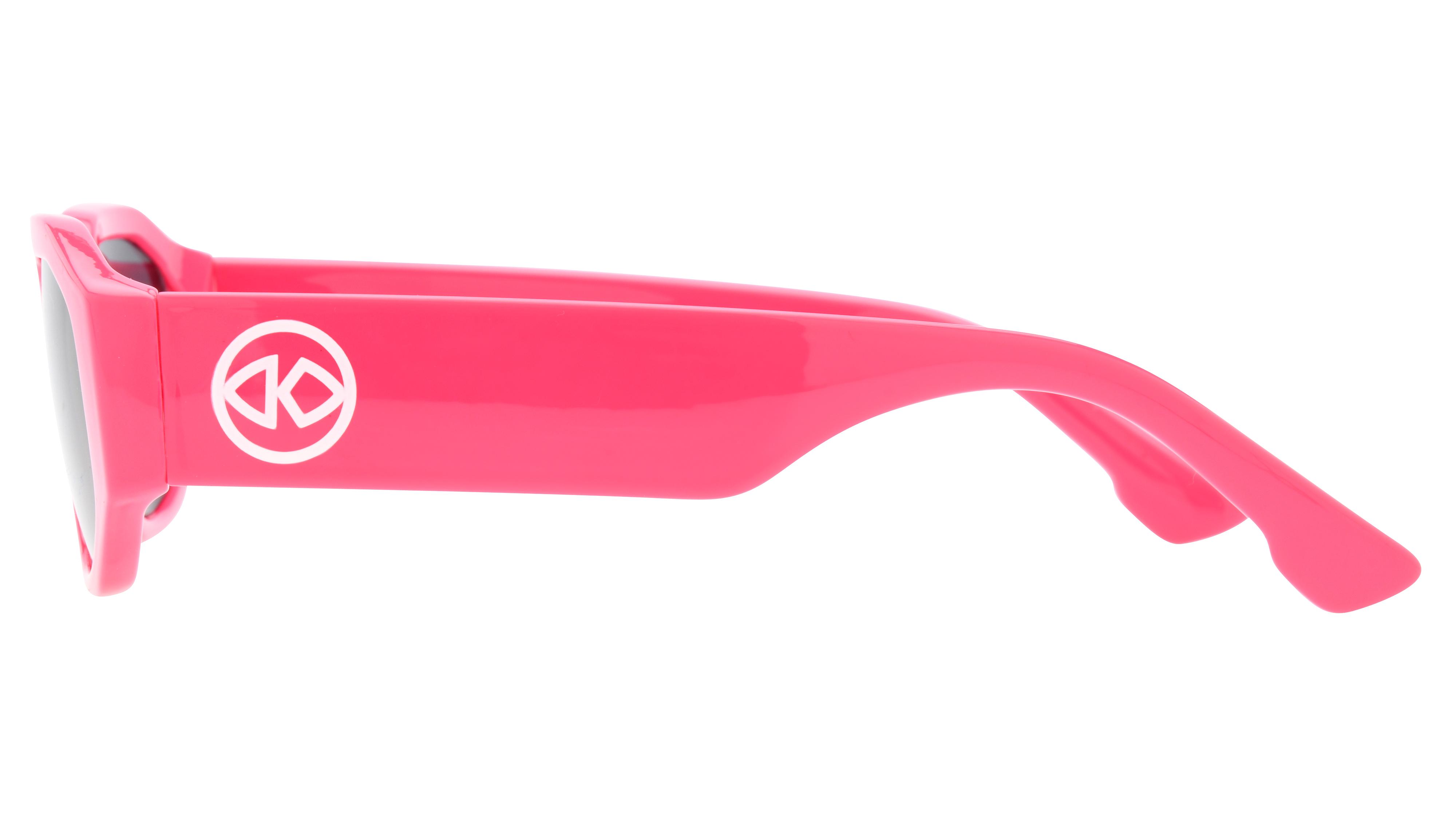Lunettes de soleil Signature Krys Femme Rose Rectangle Skj2402-A Gauche