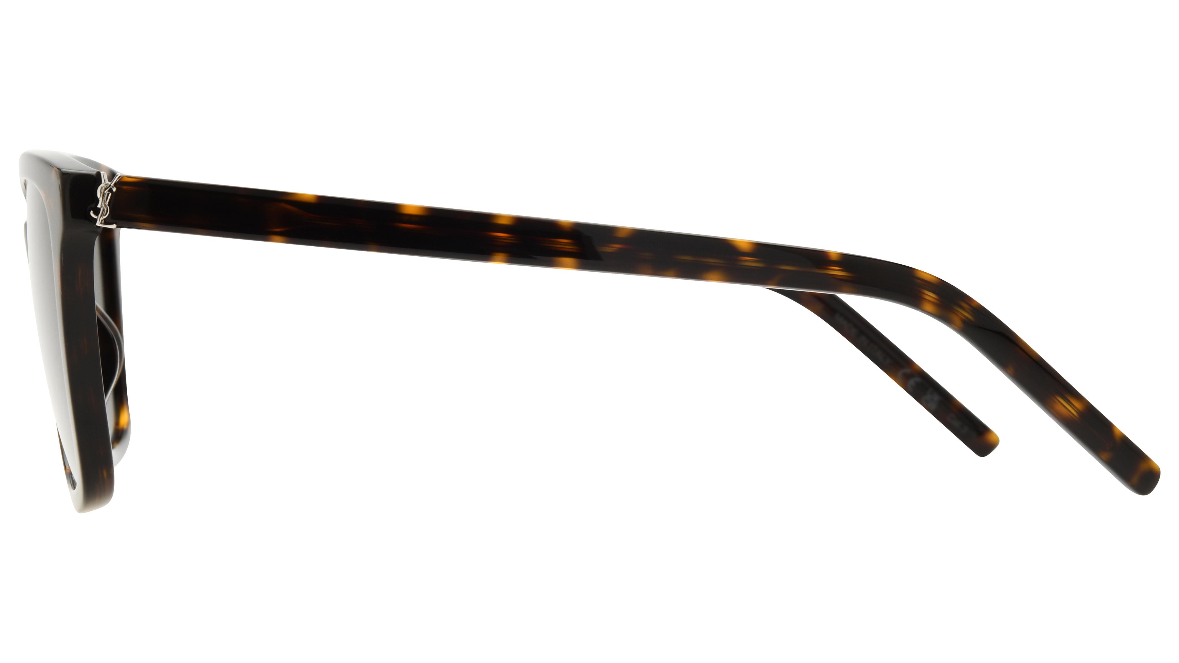 Lunettes de soleil Saint Laurent Femme Écaille Papillon Sl Gauche