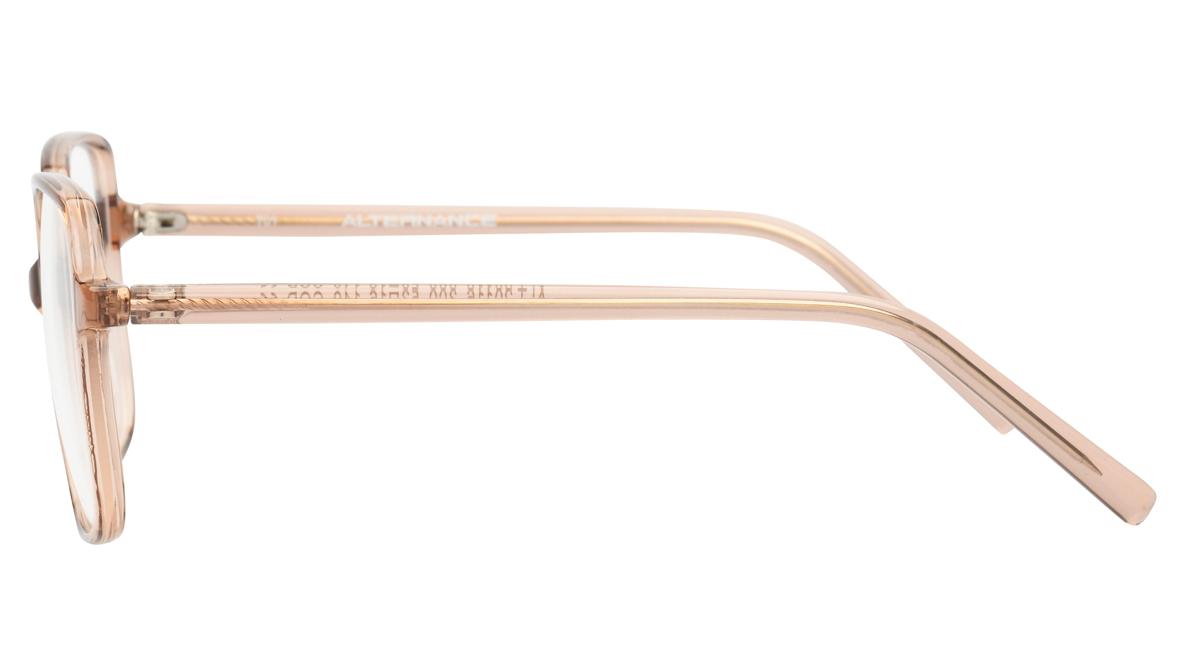 Lunettes de vue Alternance Femme Marron Carré Alt20116 Gauche