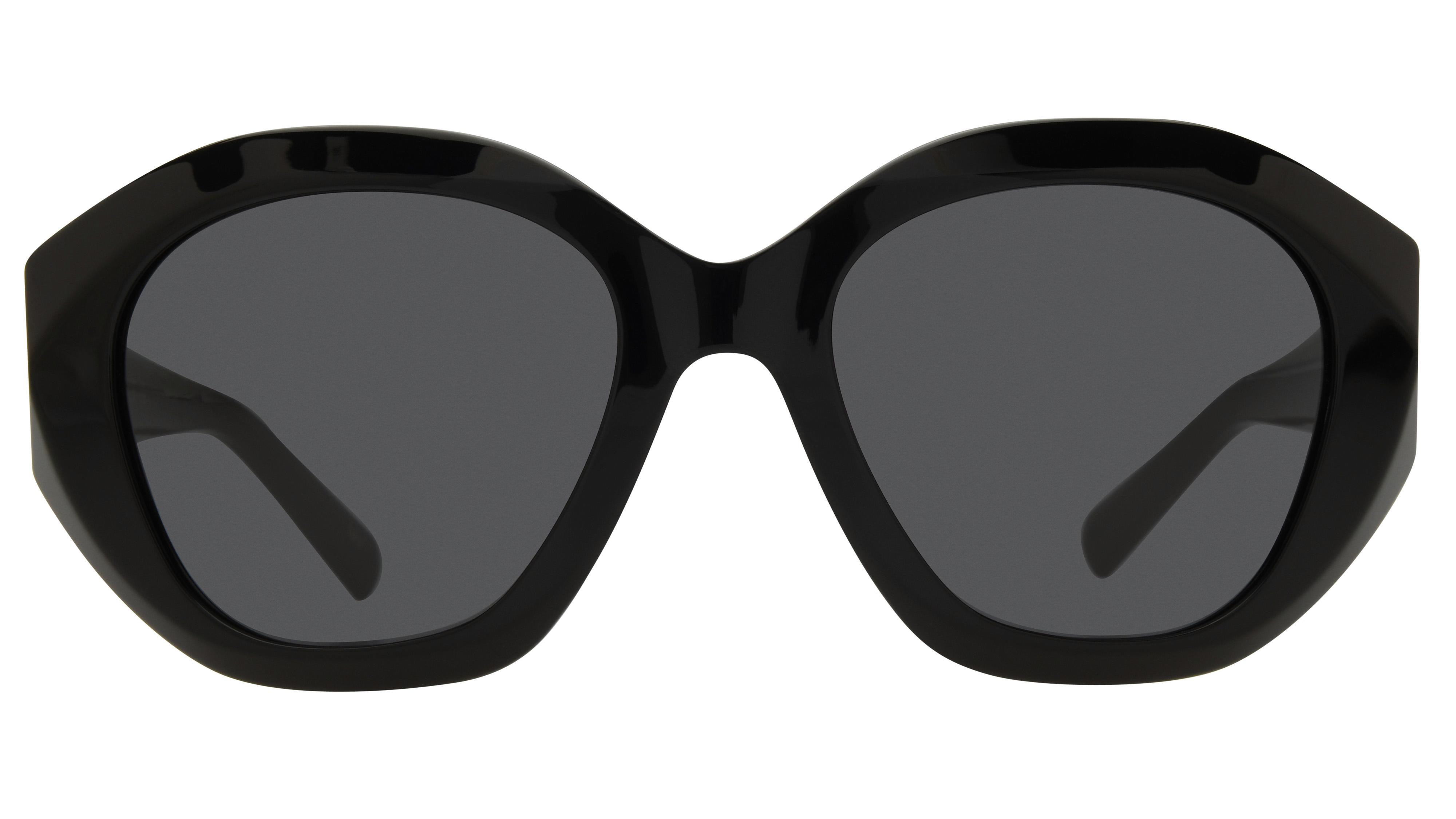 Lunettes de soleil Gucci Femme Noir Oversize Gg2200S Face