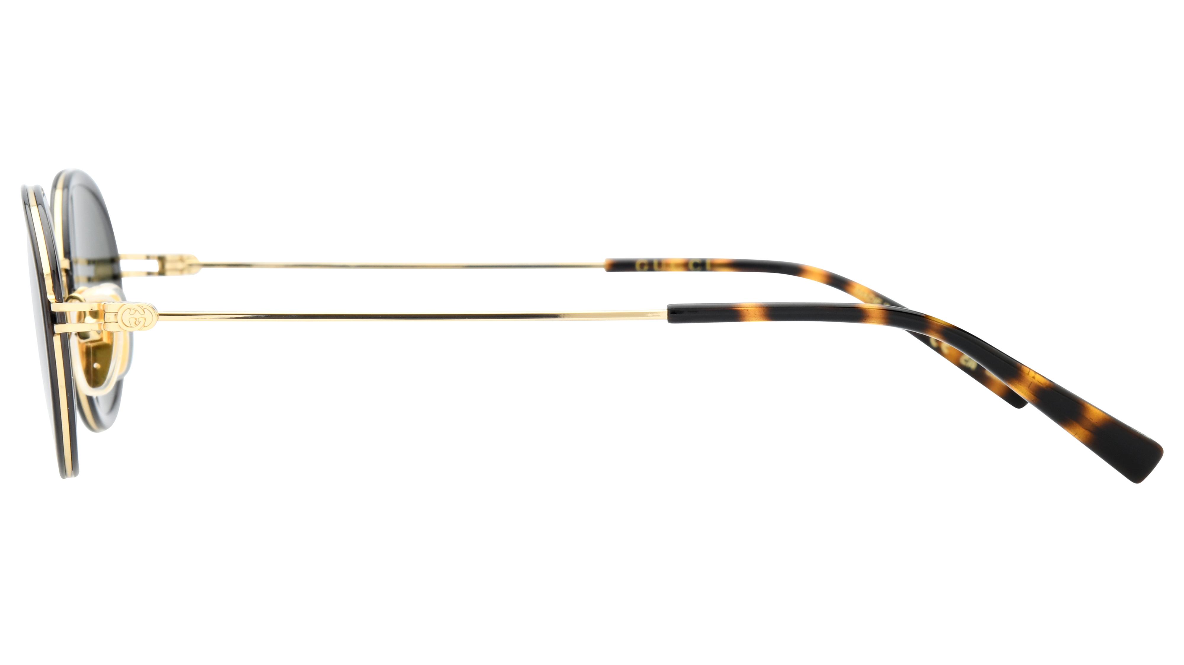 Lunettes de soleil Gucci Femme Or Pantos GG1980S Gauche