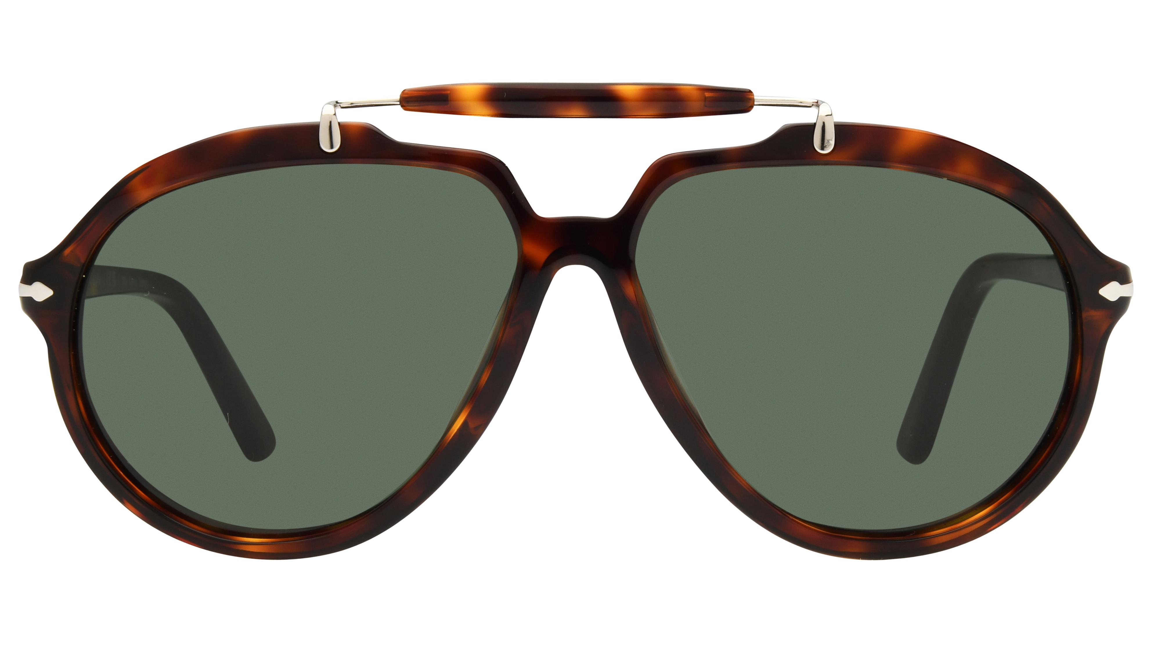 Lunettes de soleil Persol Mixte Écaille Carré PO0202S Face
