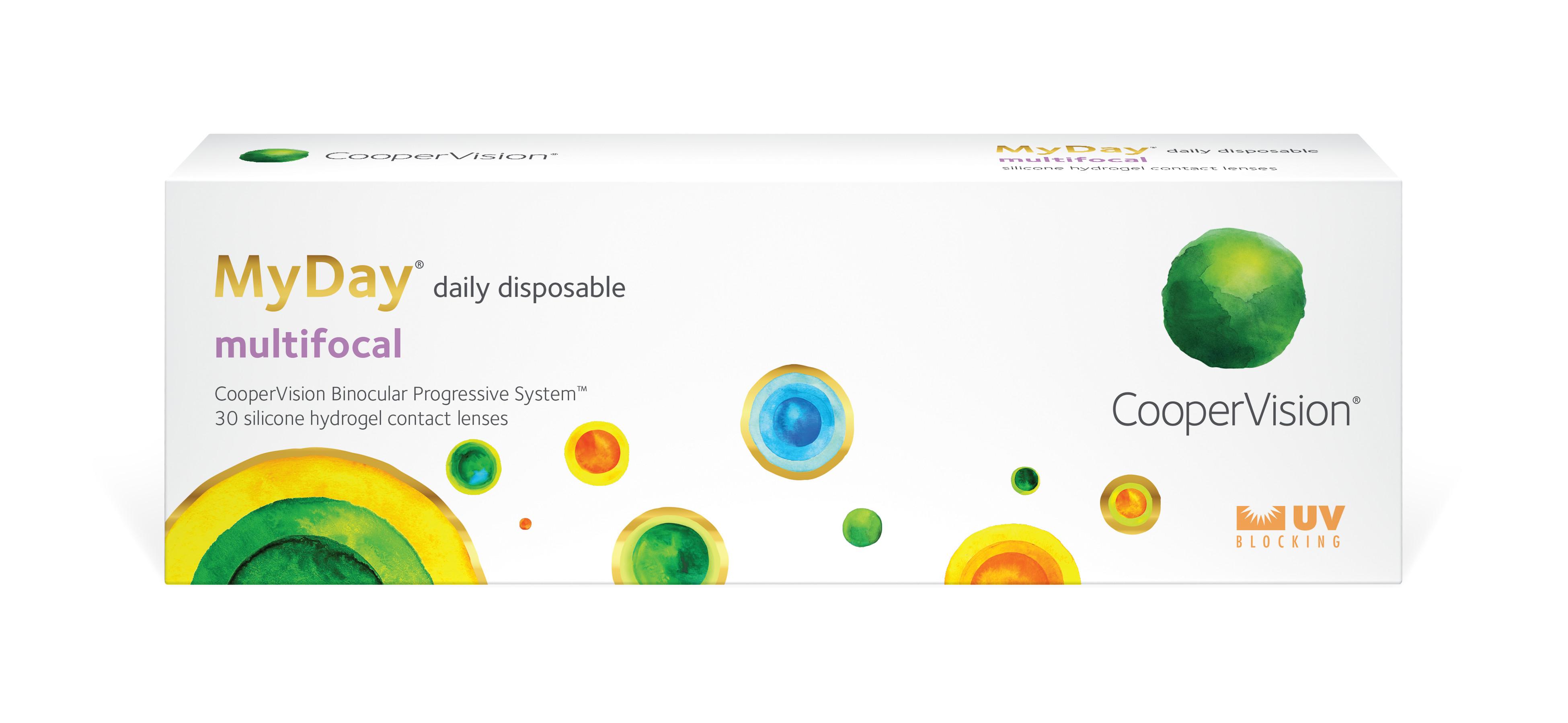 Lentilles de contact MyDay Multifocal Low Boîte de 30