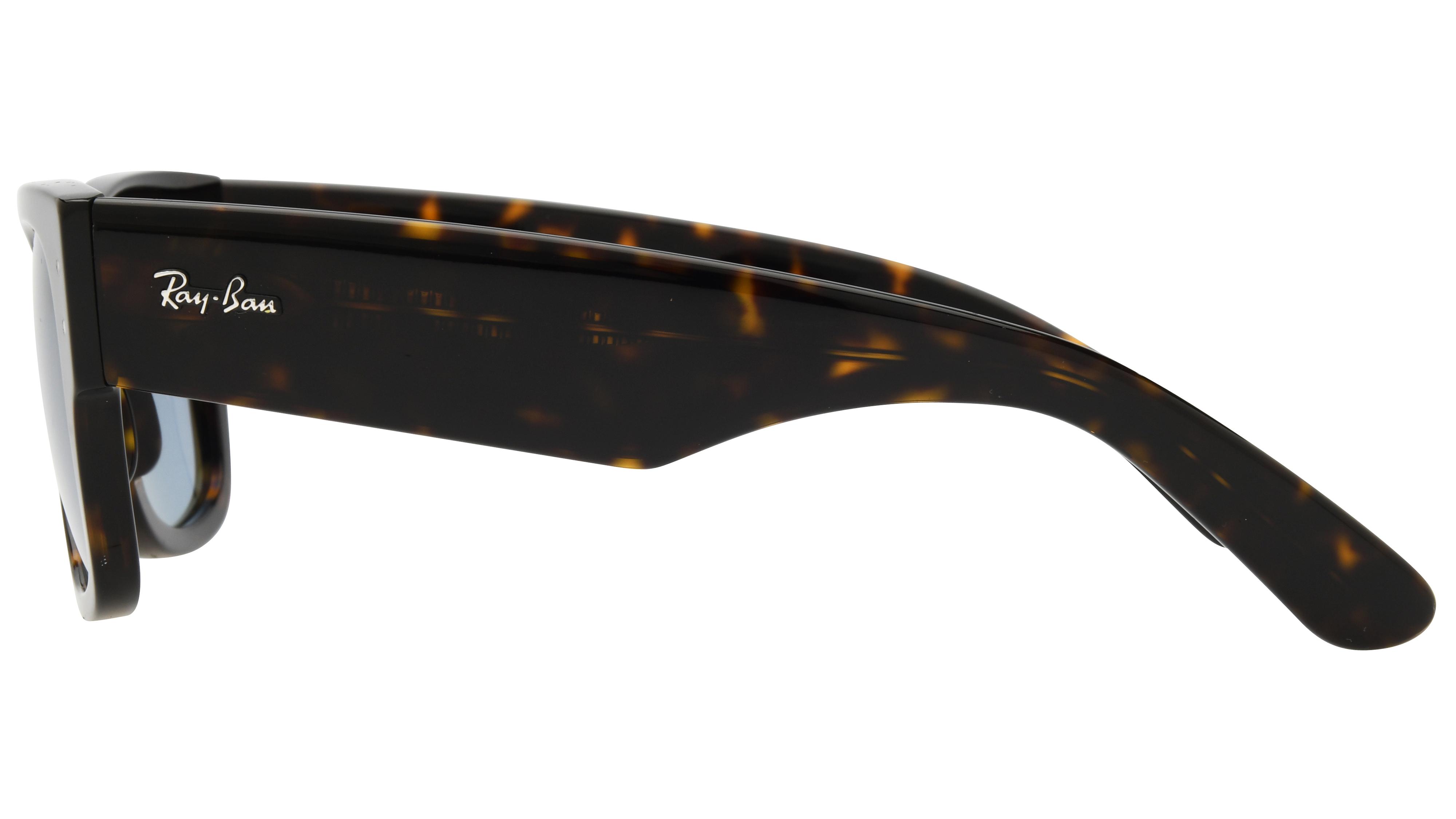 Lunettes de soleil Ray-Ban Mixte Écaille Carré RB0840S Gauche