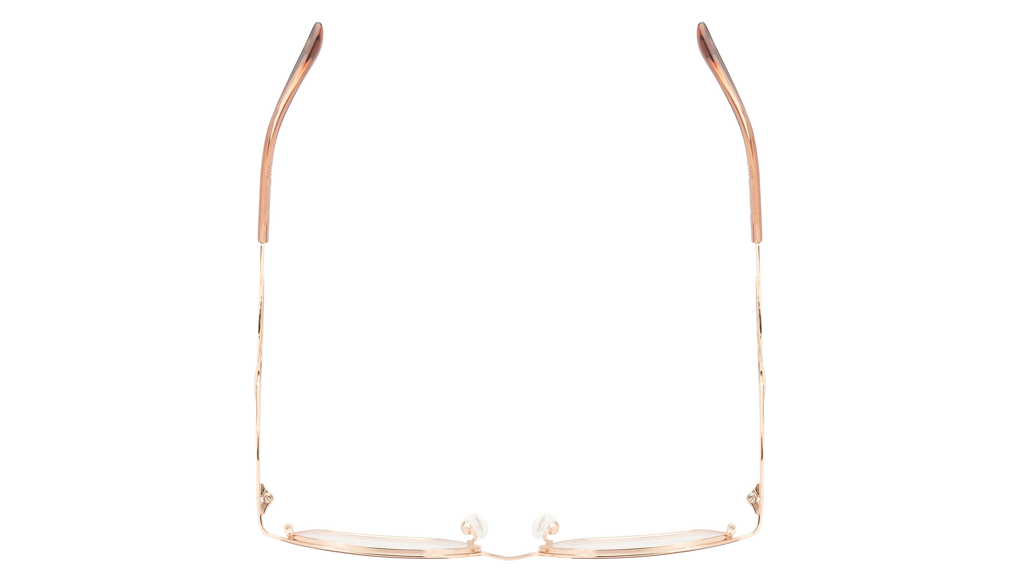 Lunettes de vue Baïa Femme Marron Carré Baa2608 Dessus