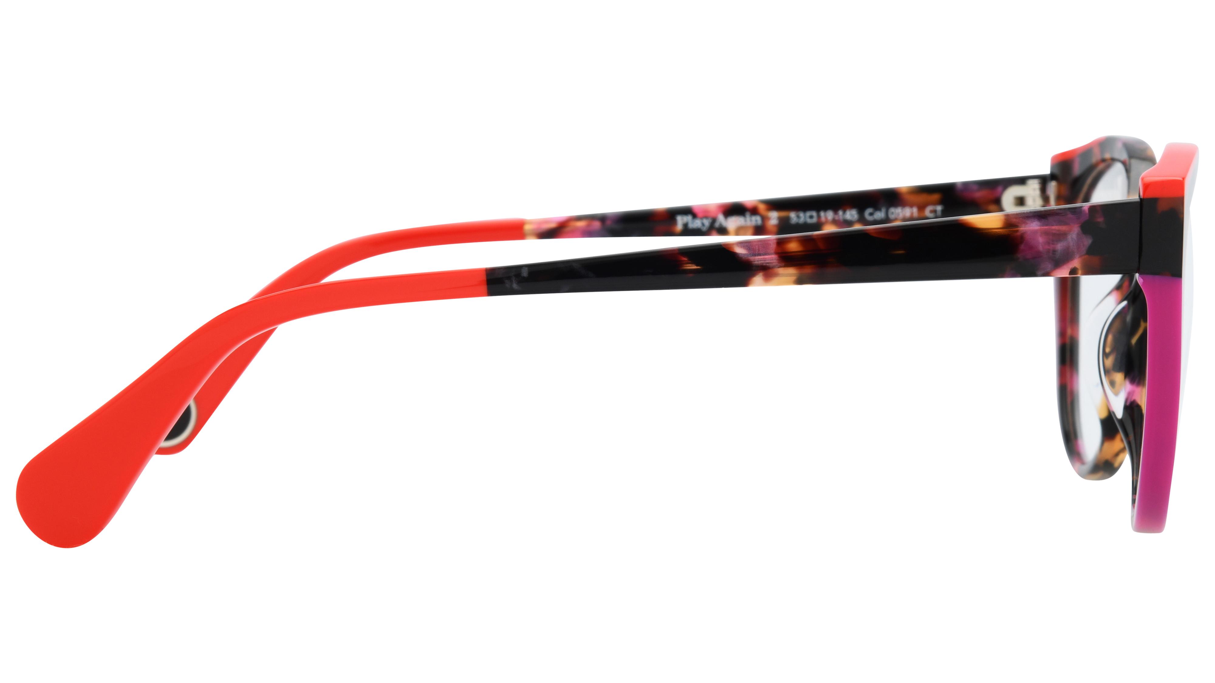 Lunettes de vue WOOW Femme Rose Papillon PLAY Droite