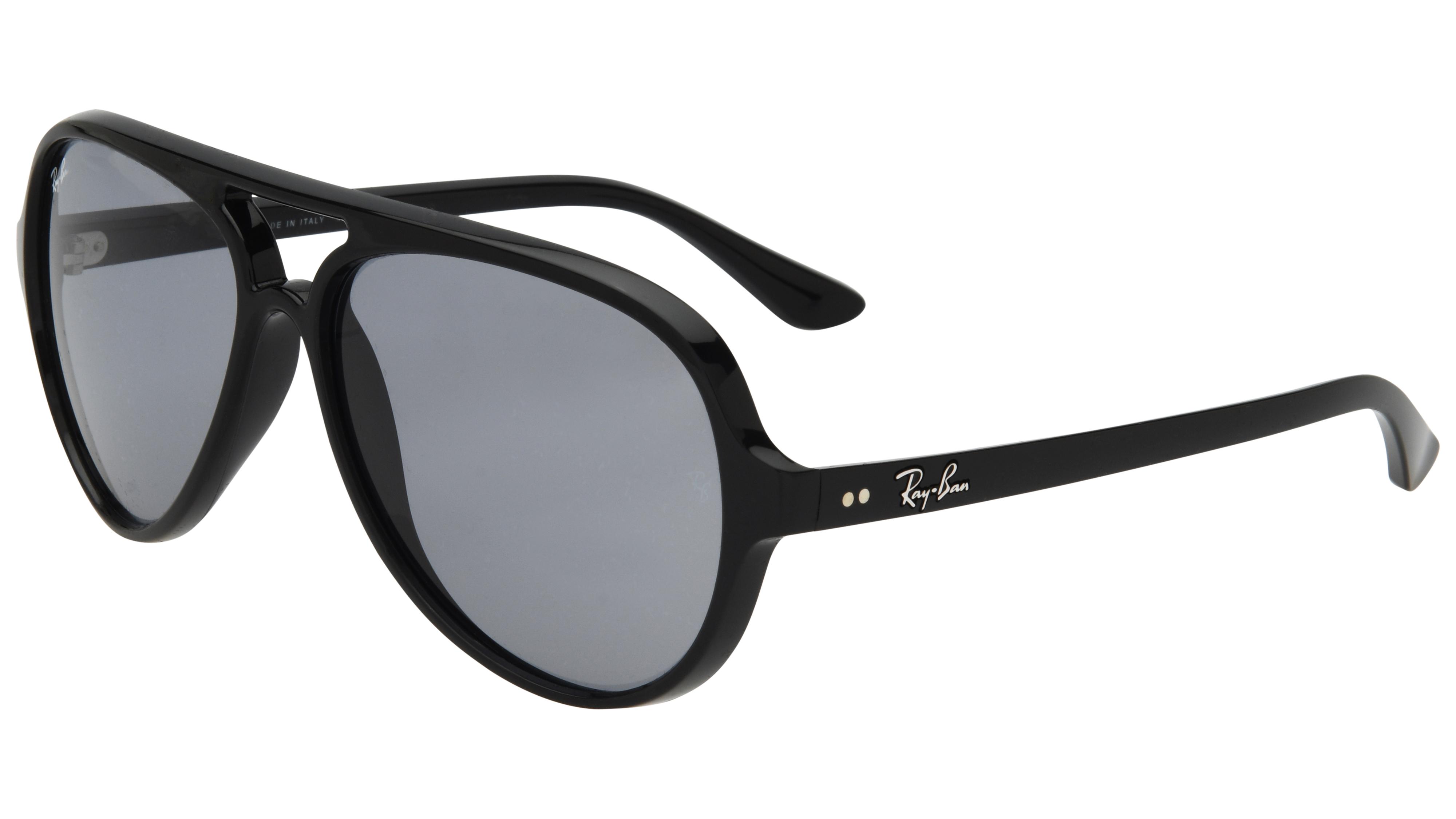 Lunettes de soleil Ray-Ban Homme Noir Aviateur Rb4125 Trois-Quart