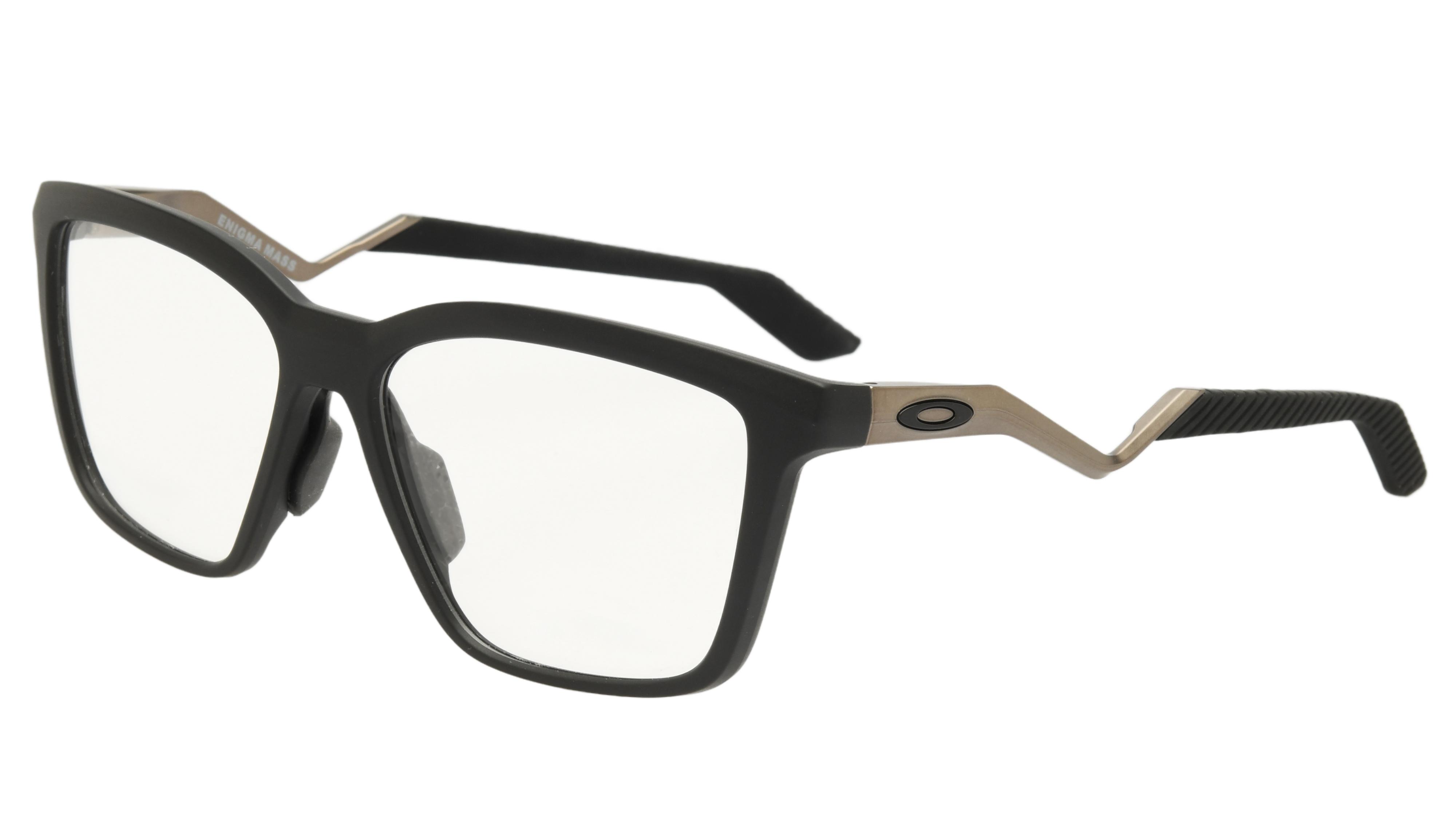 Lunettes de vue Oakley Mixte Noir Carré Ox8191 Trois-Quart