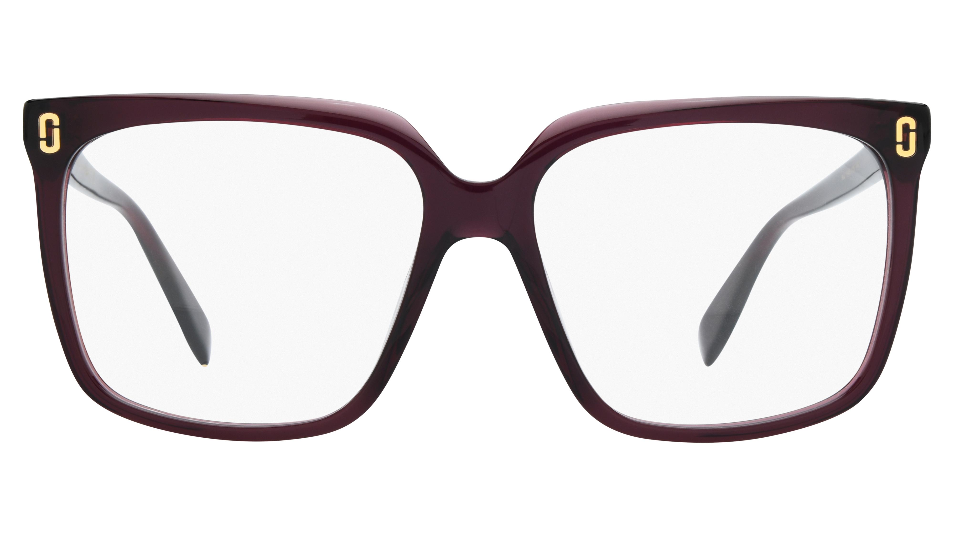 Lunettes de vue Marc Jacobs Femme Rouge Carré MJ Face