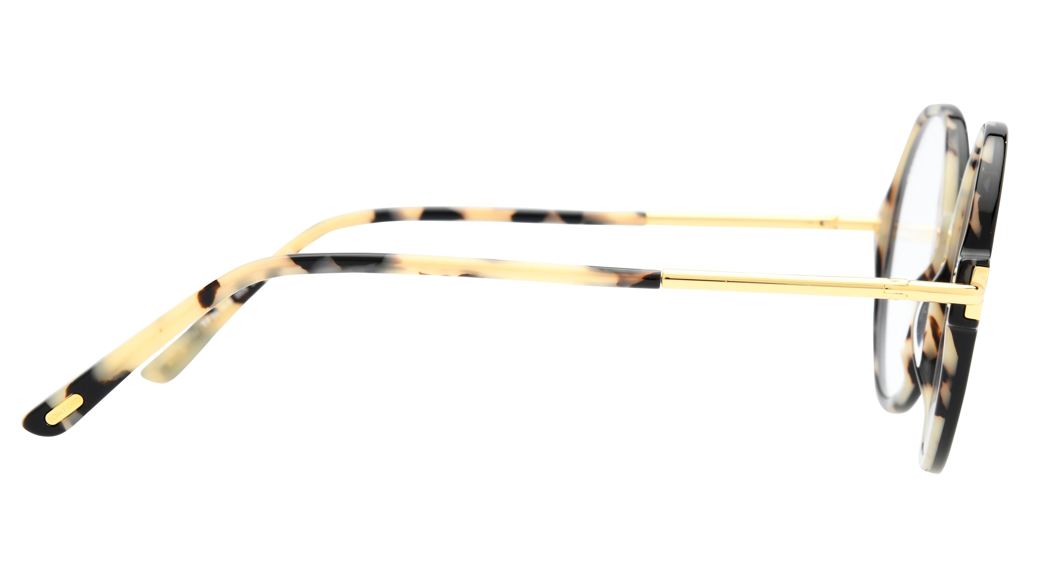 Lunettes de vue Tom Ford Femme Noir Ronde Tf5914-B Droite