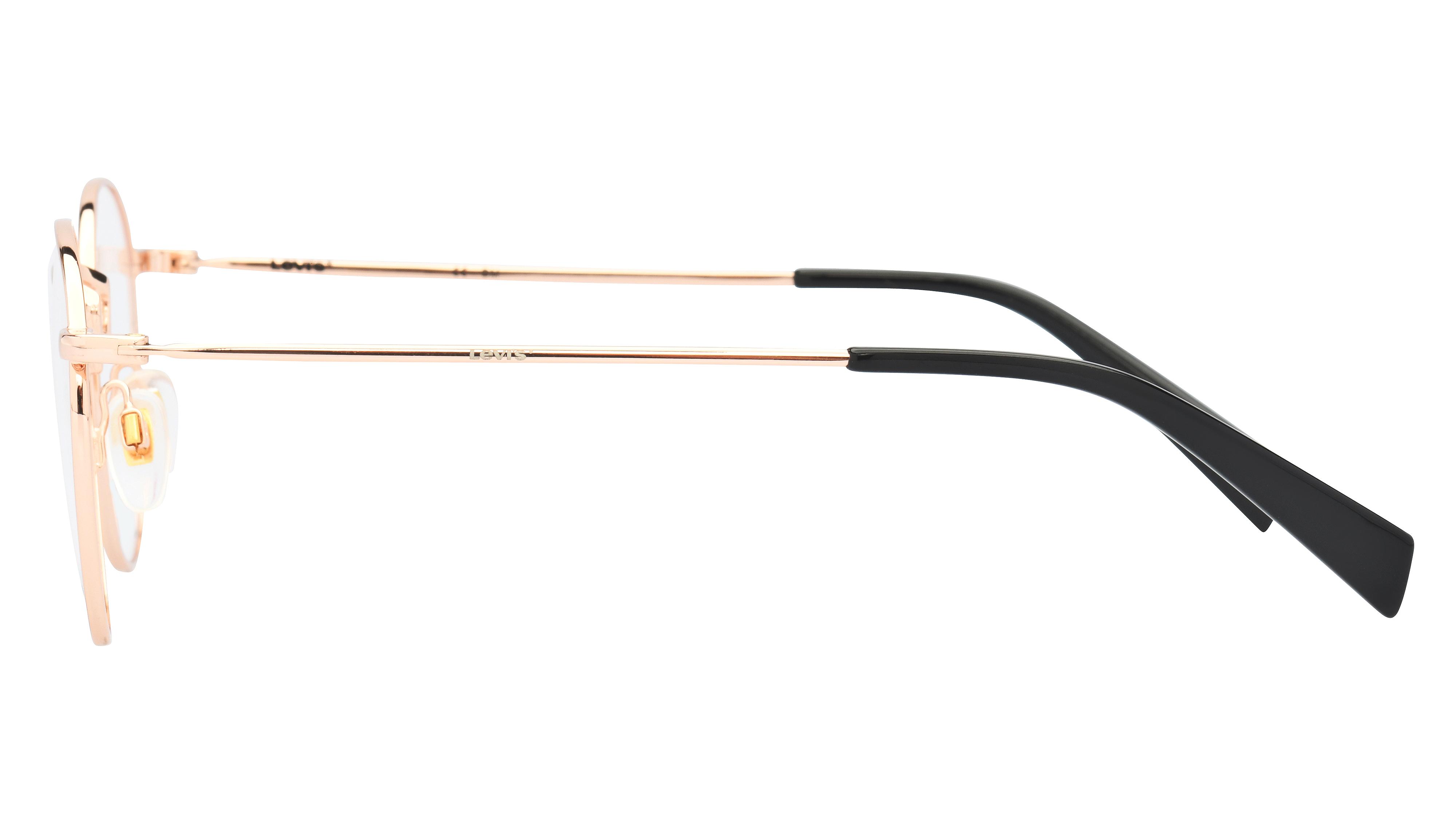 Lunettes de vue Levi's Mixte Or Ronde Lv1007 Gauche