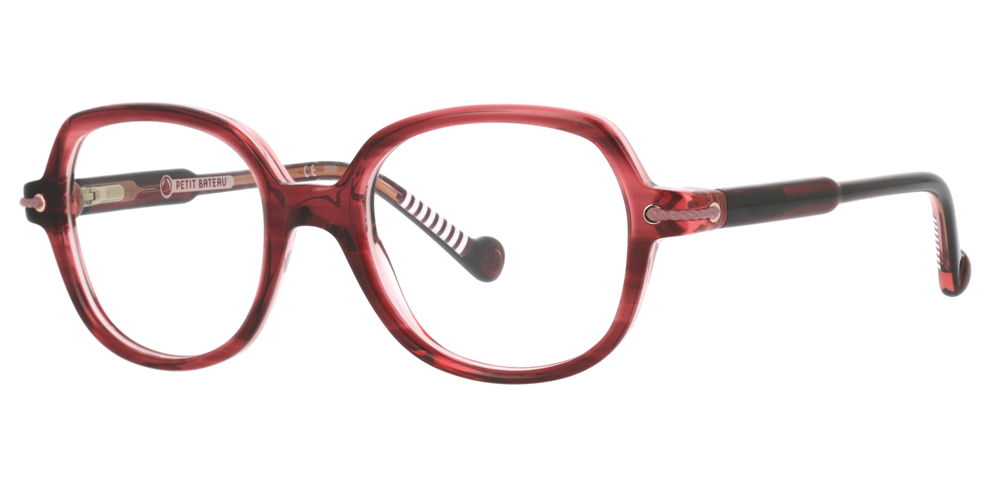 Lunettes de vue Petit Bateau Enfant Rose Papillon Ouessant Gauche