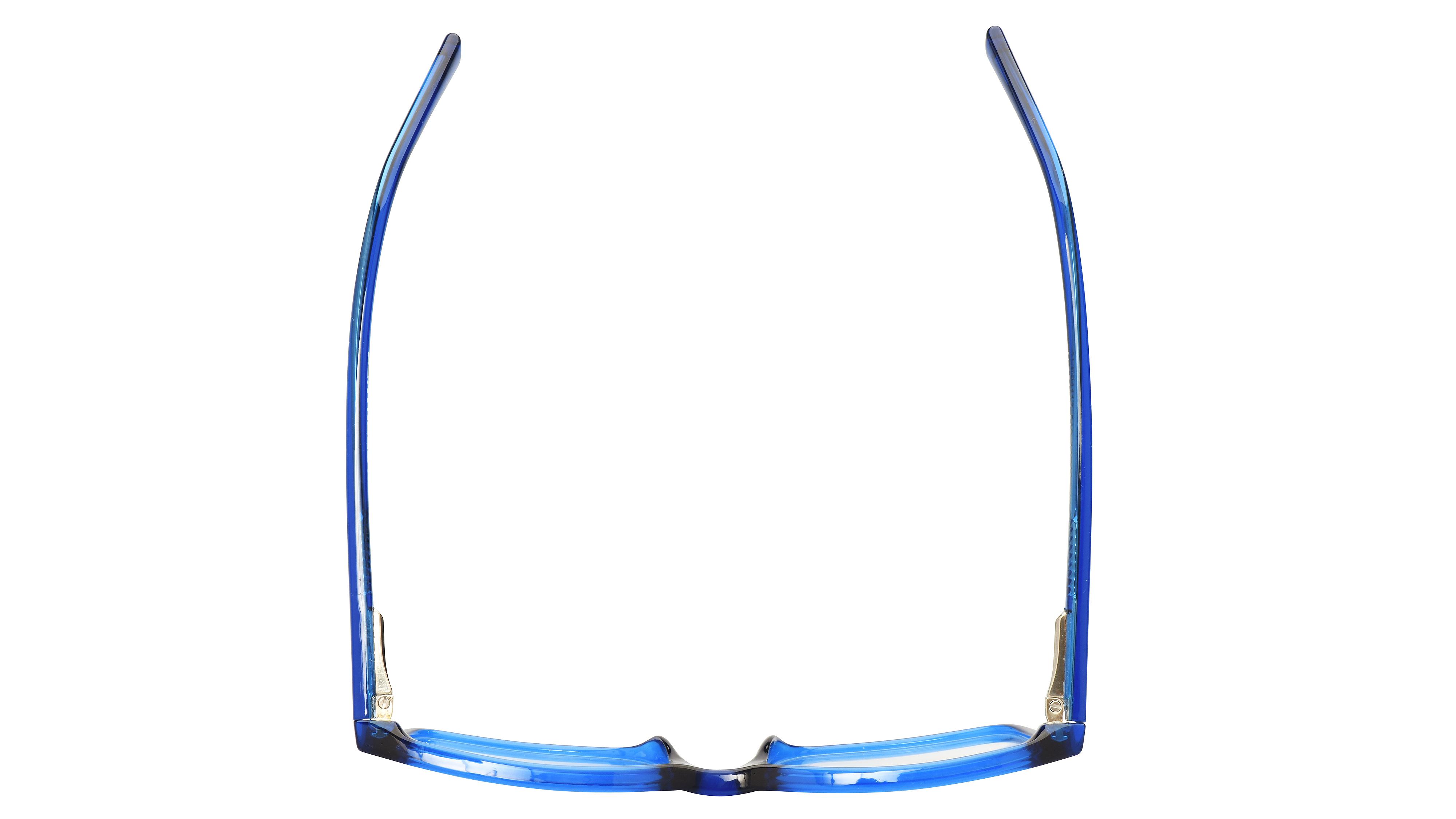 Lunettes de vue Alternance Enfant Bleu Rectangle Alt21117 Dessus