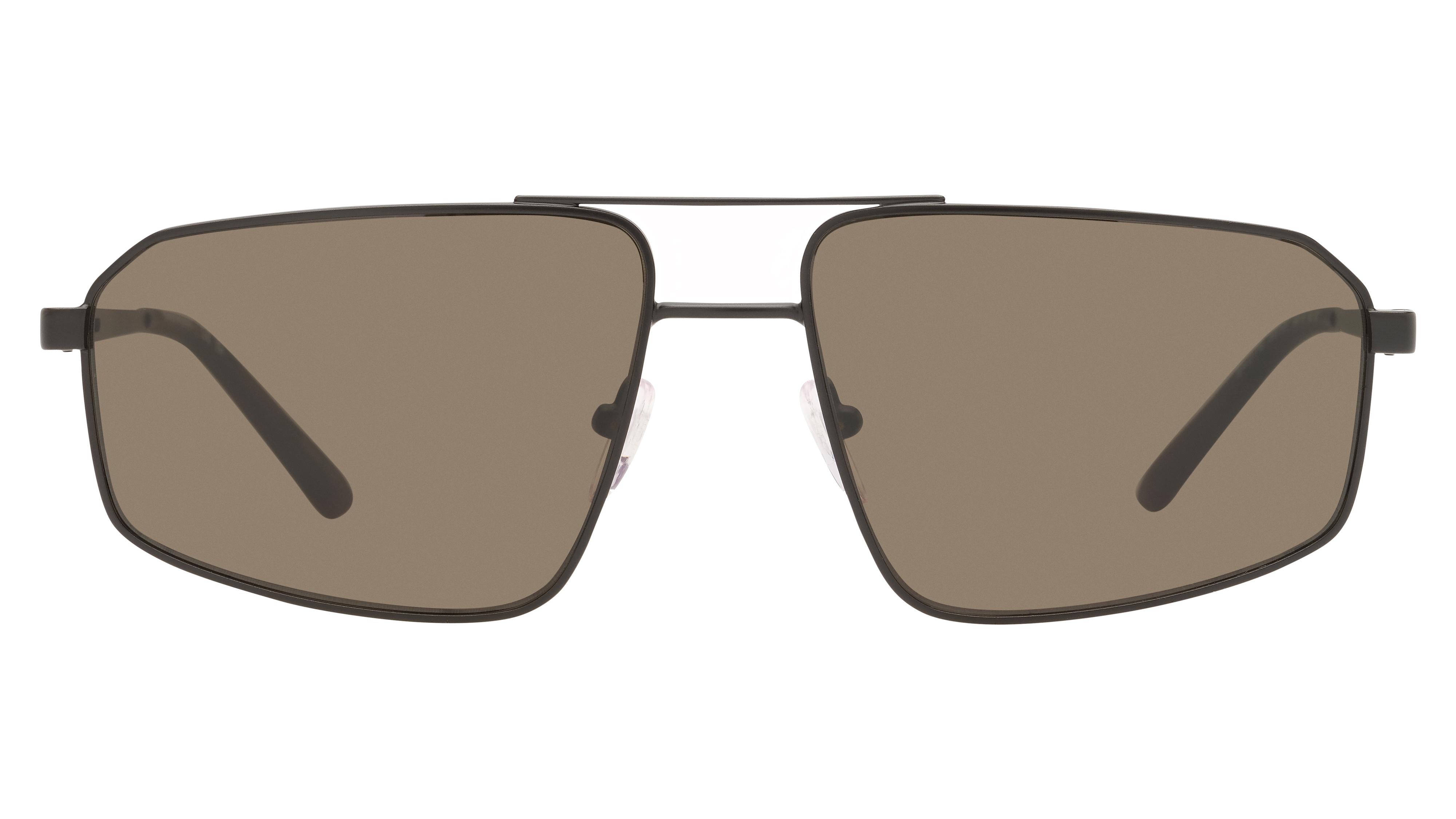 Lunettes de soleil Emporio Armani Homme Noir Aviateur ea2173 Face