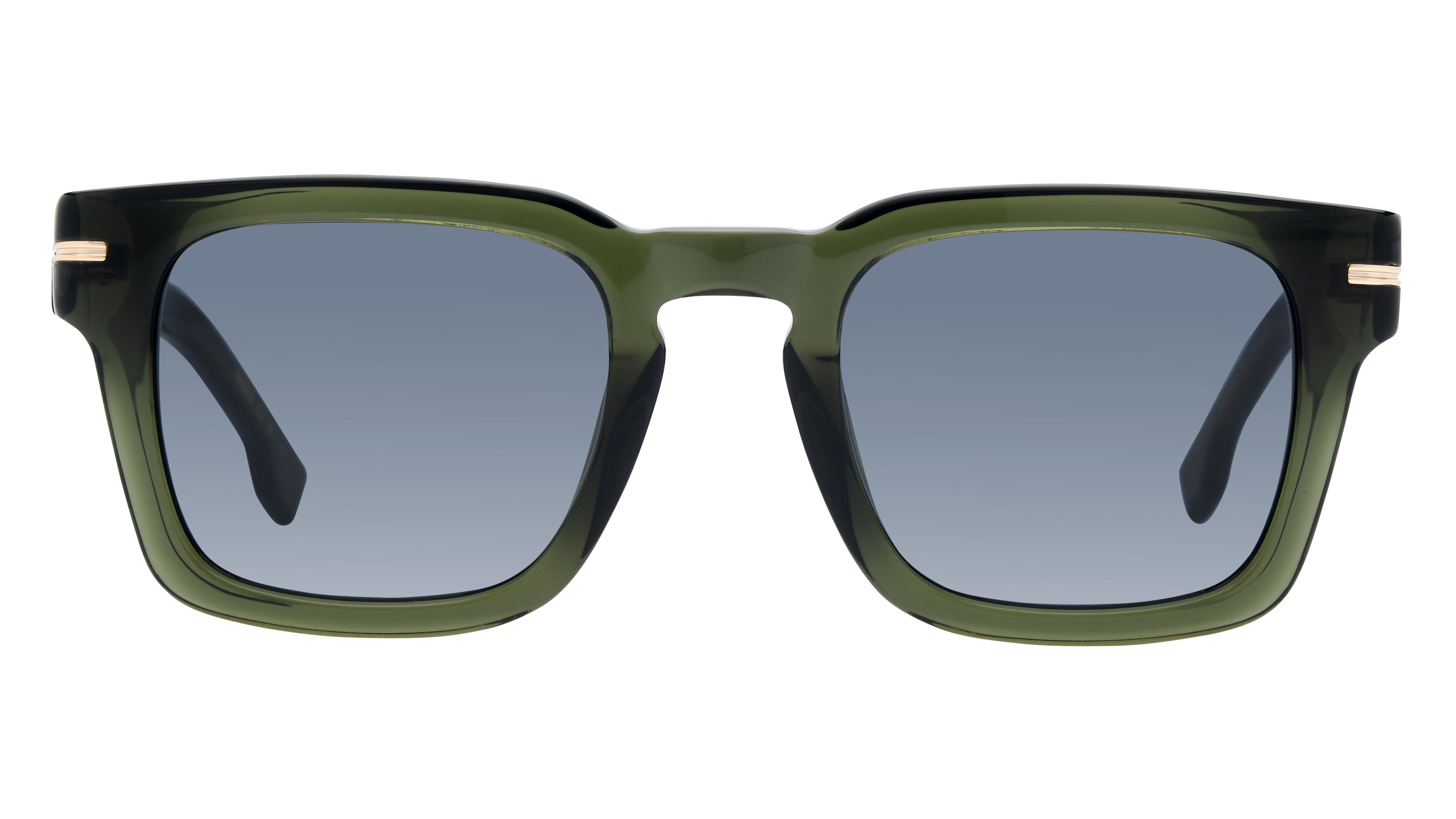 Lunettes de soleil Boss Homme Vert Rectangle Boss1625/S Face