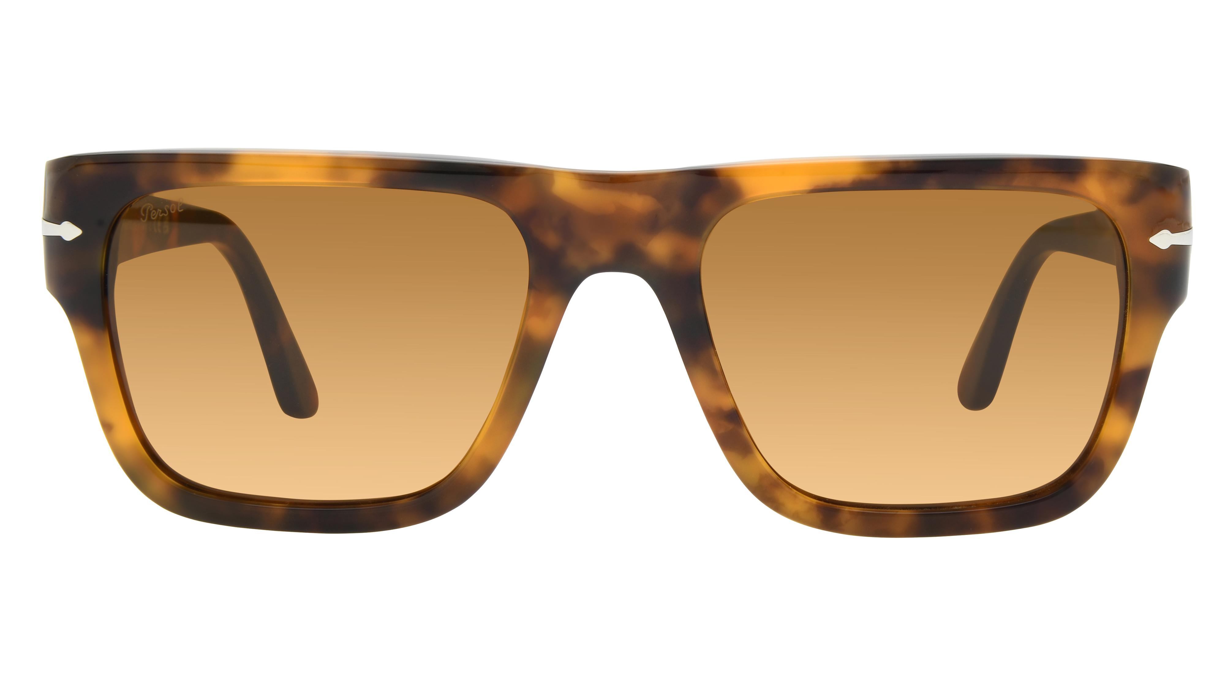 Lunettes de soleil Persol Mixte Marron Carré PO3348S Face
