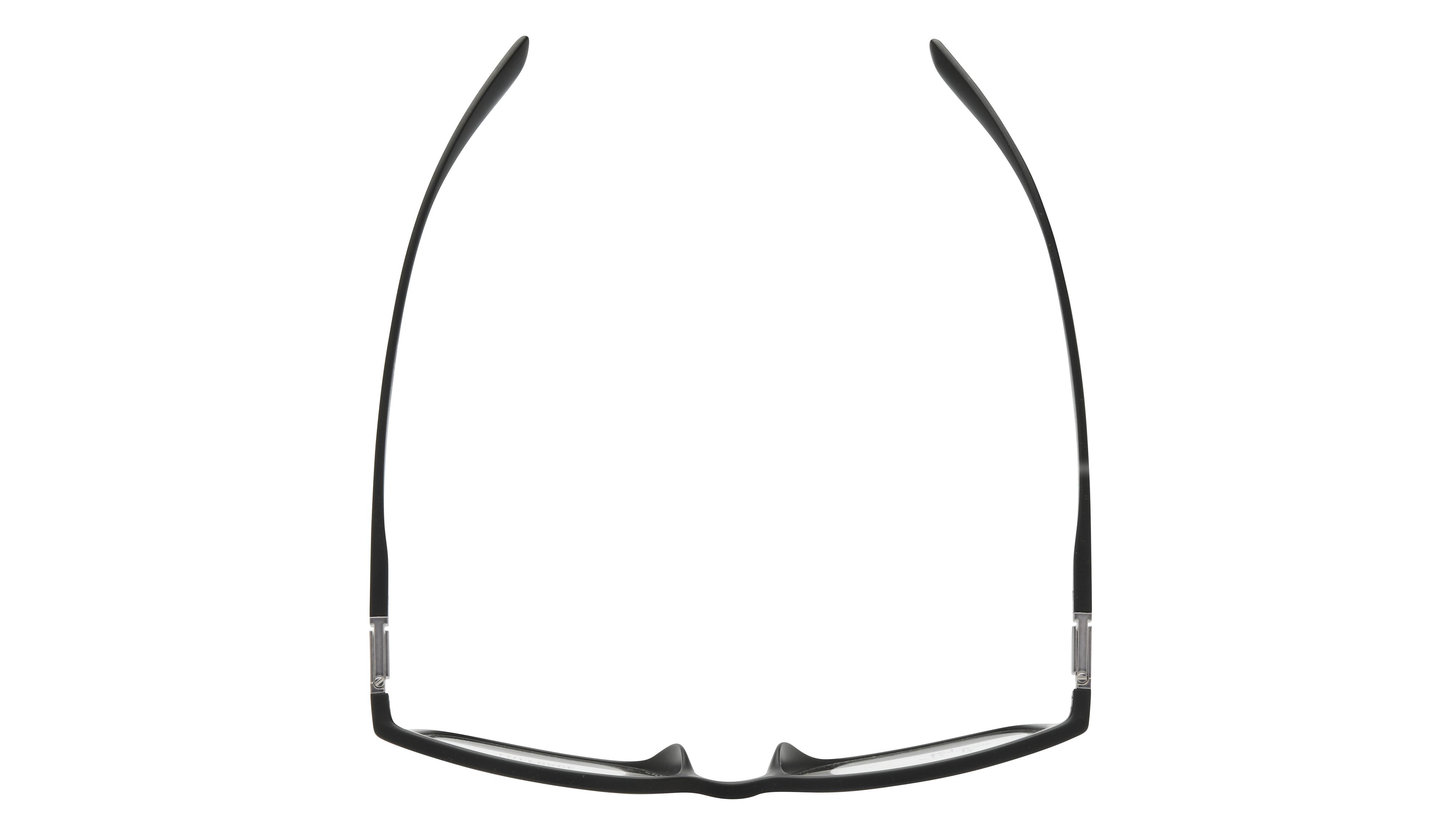 Lunettes de vue Ray-Ban Mixte Noir Carré Rx7199 Dessus