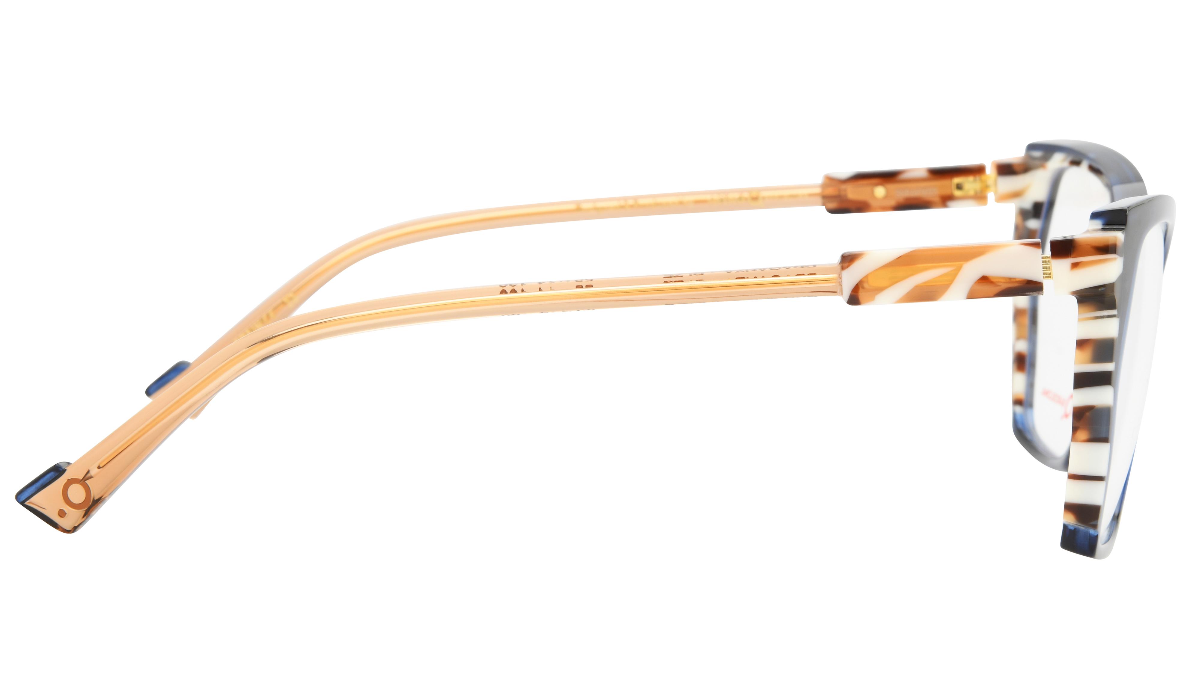 Lunettes de vue Etnia Barcelona Femme Bleu Angulaire braganz Droite