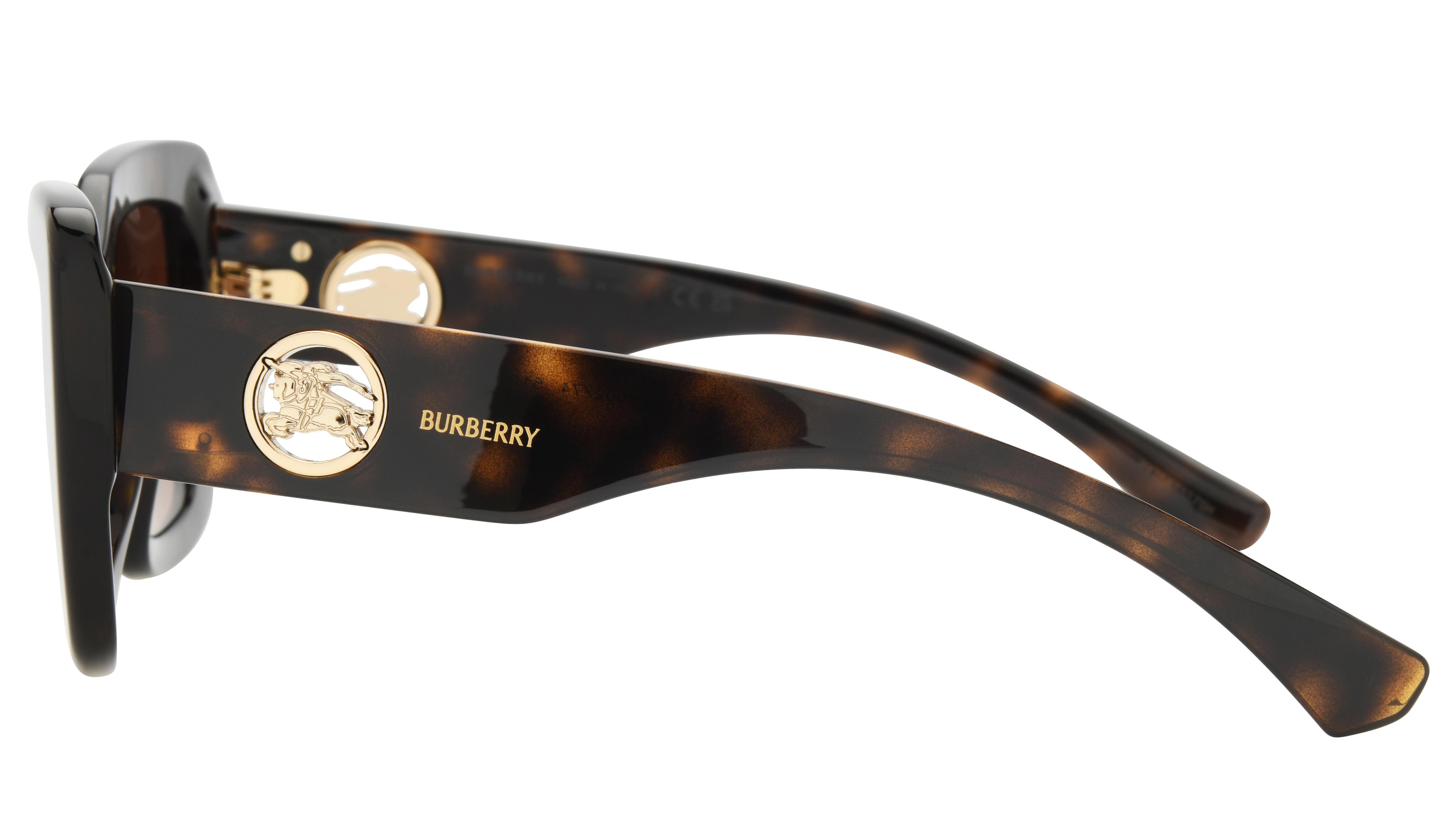 Lunettes de soleil Burberry Femme Écaille Papillon 0Be4476 Gauche