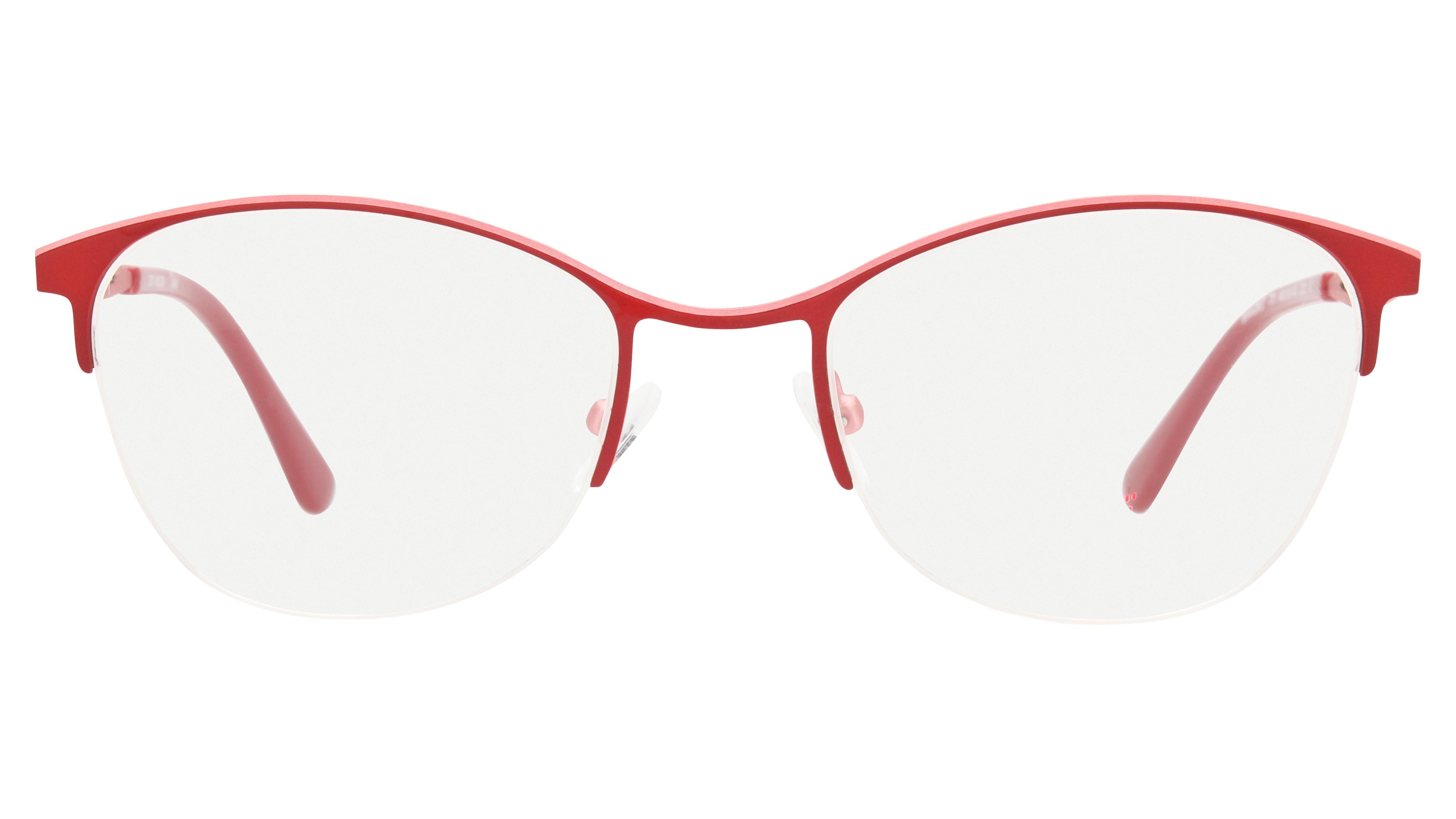 Lunettes de vue Baïa Femme Rouge Papillon Baa2607 Face