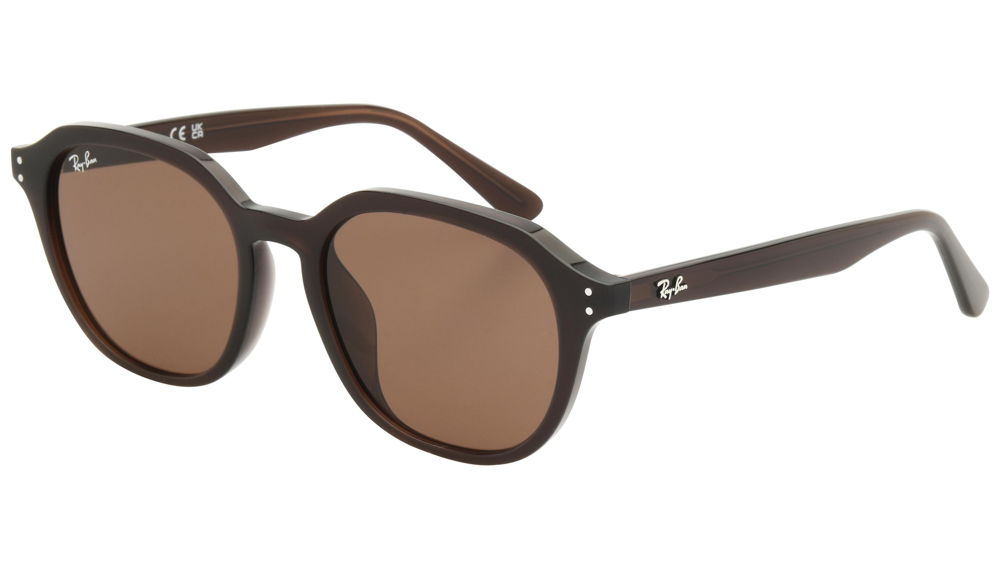 Lunettes de soleil Ray-Ban Mixte Marron Carré RB4459D Trois-Quart
