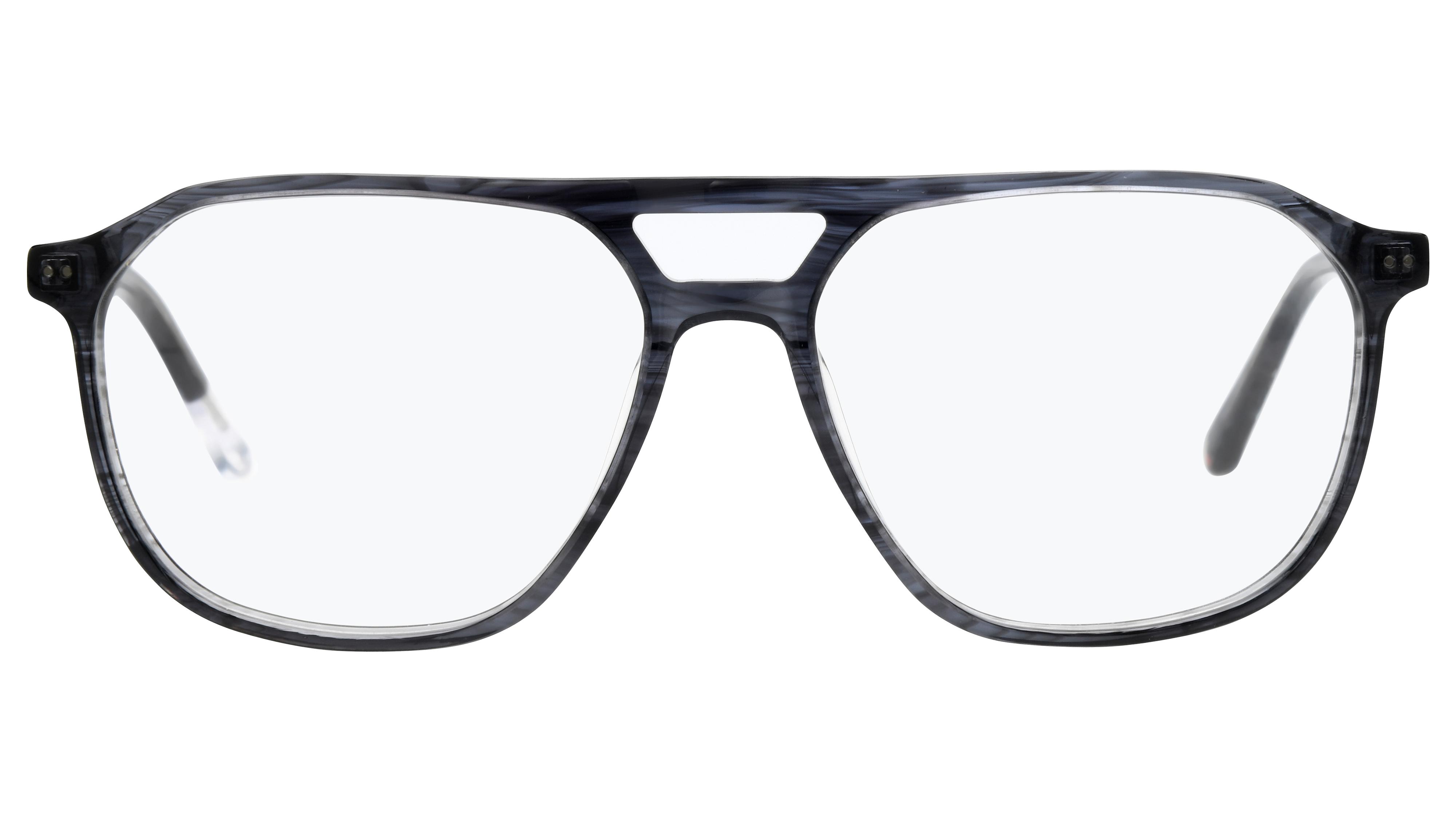 Lunettes de vue Le Coq Sportif Homme Gris Aviateur Lcs2301 Face
