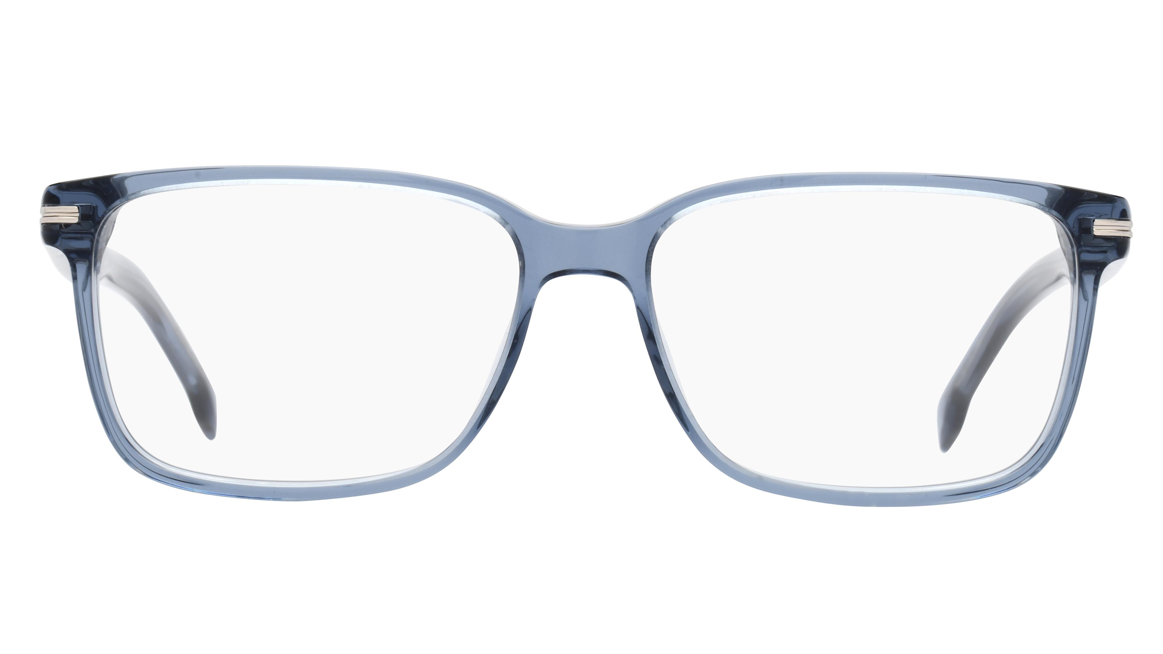 Lunettes de vue Boss Homme Bleu Rectangle Boss1511 Face