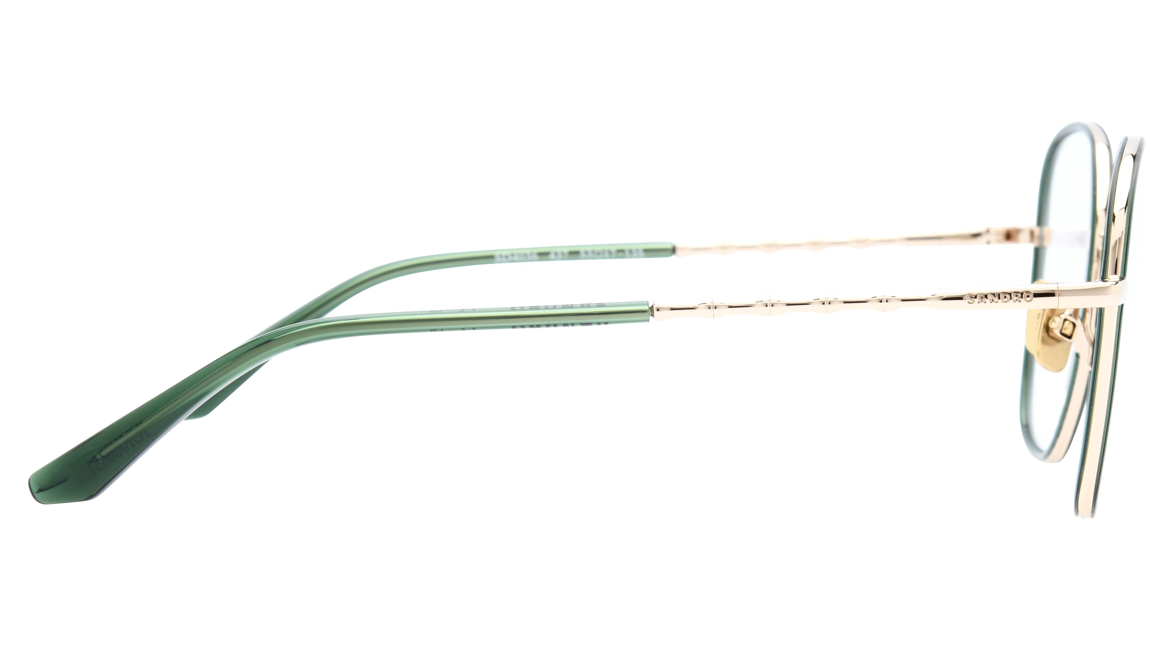 Lunettes de vue Sandro Femme Vert Pantos Sd4036 Droite