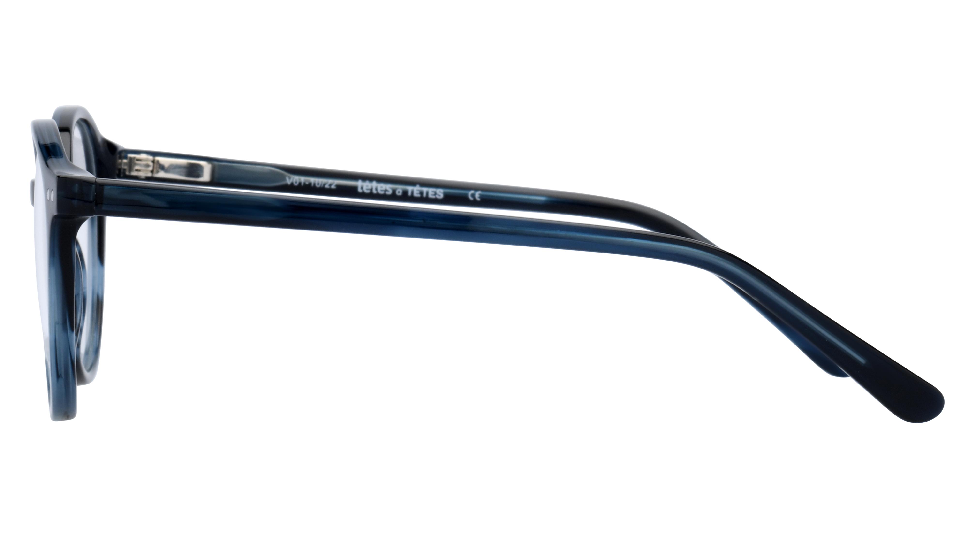 Lunettes de vue têtes à TETES Enfant Bleu Pantos Tat2307E+ Gauche