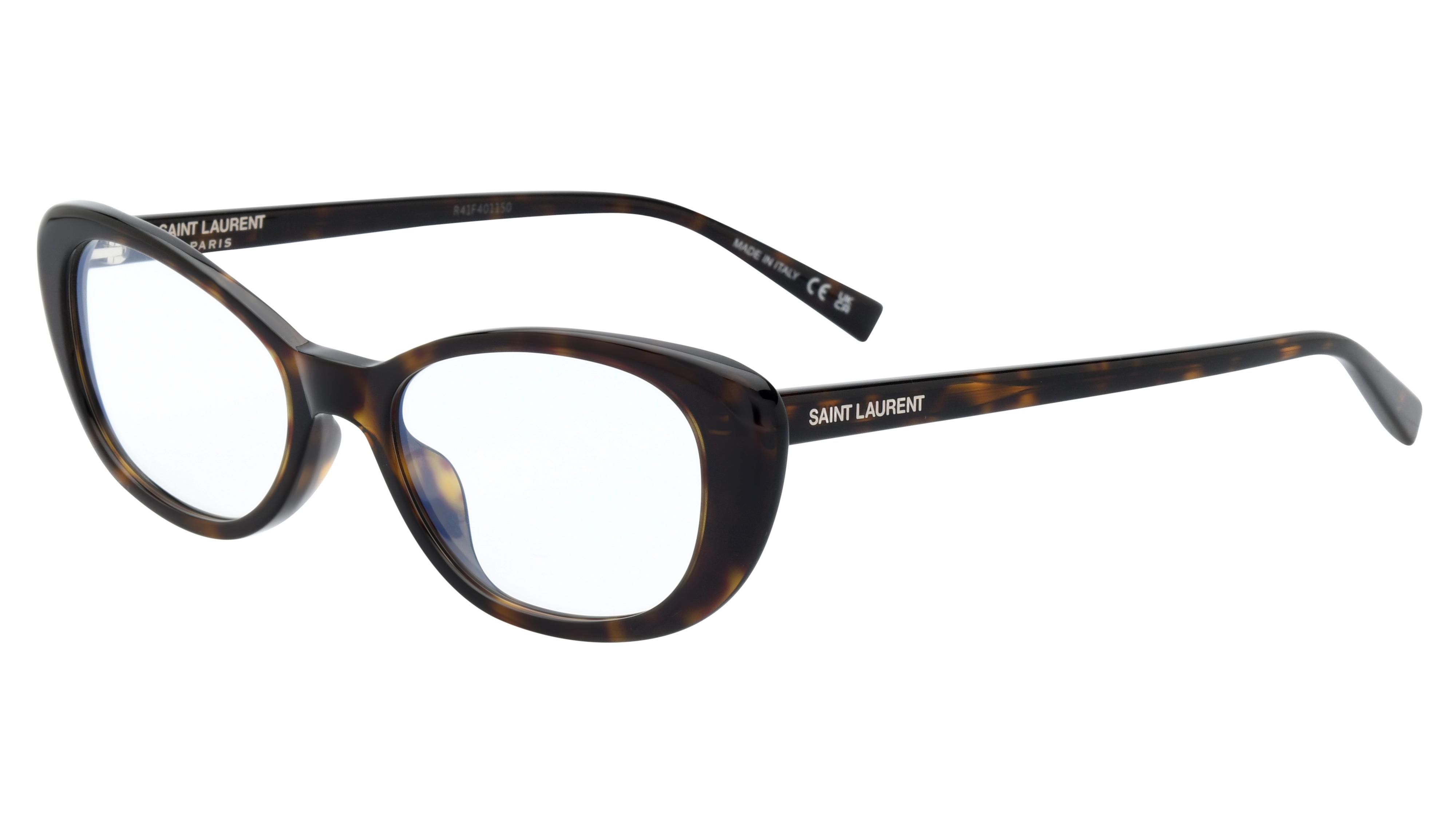 Lunettes de vue Saint Laurent Femme Écaille Papillon Sl822Opt Trois-Quart