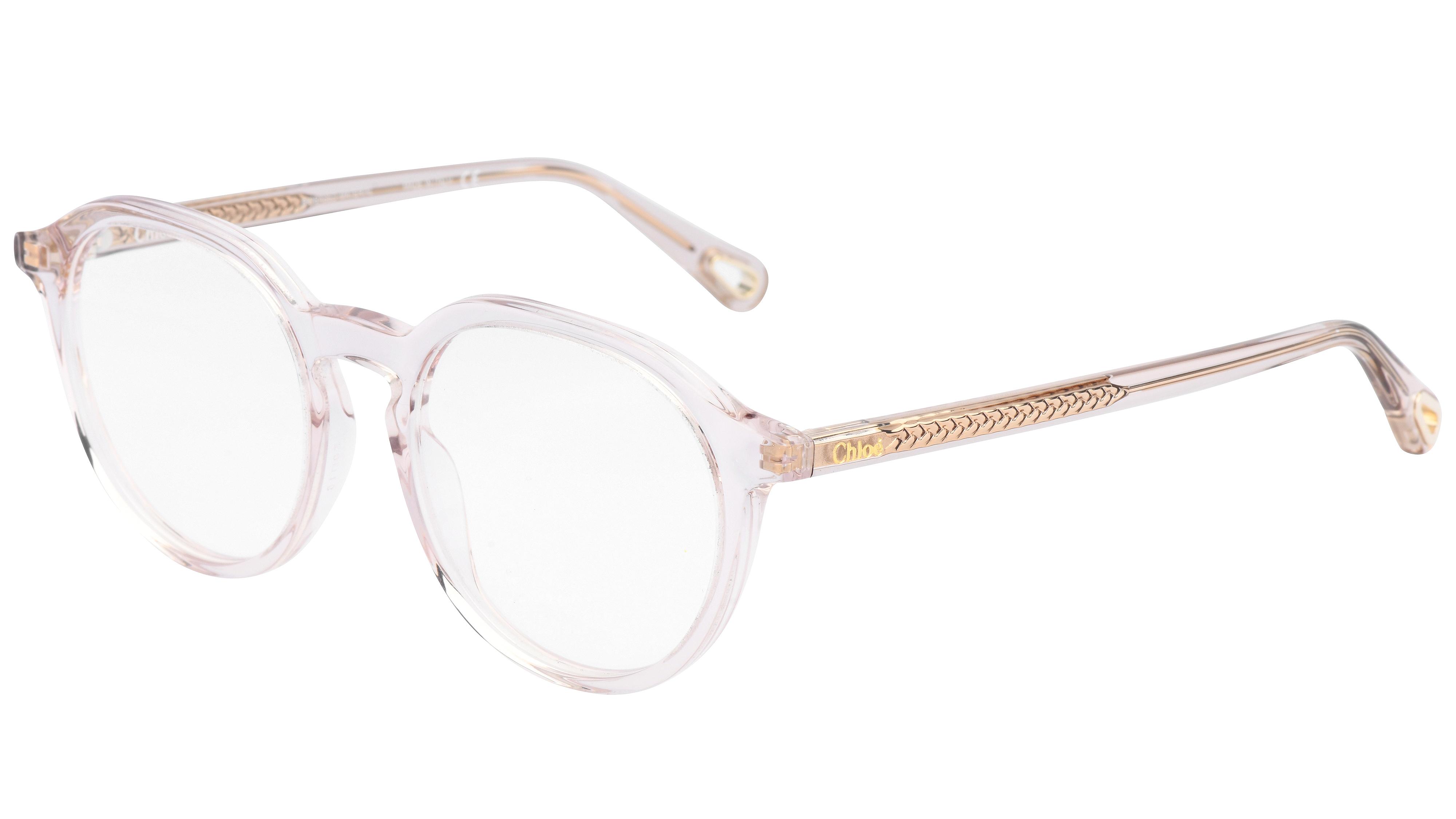 Lunettes de vue Chloé Femme Gris Pantos Ch0012O Trois-Quart