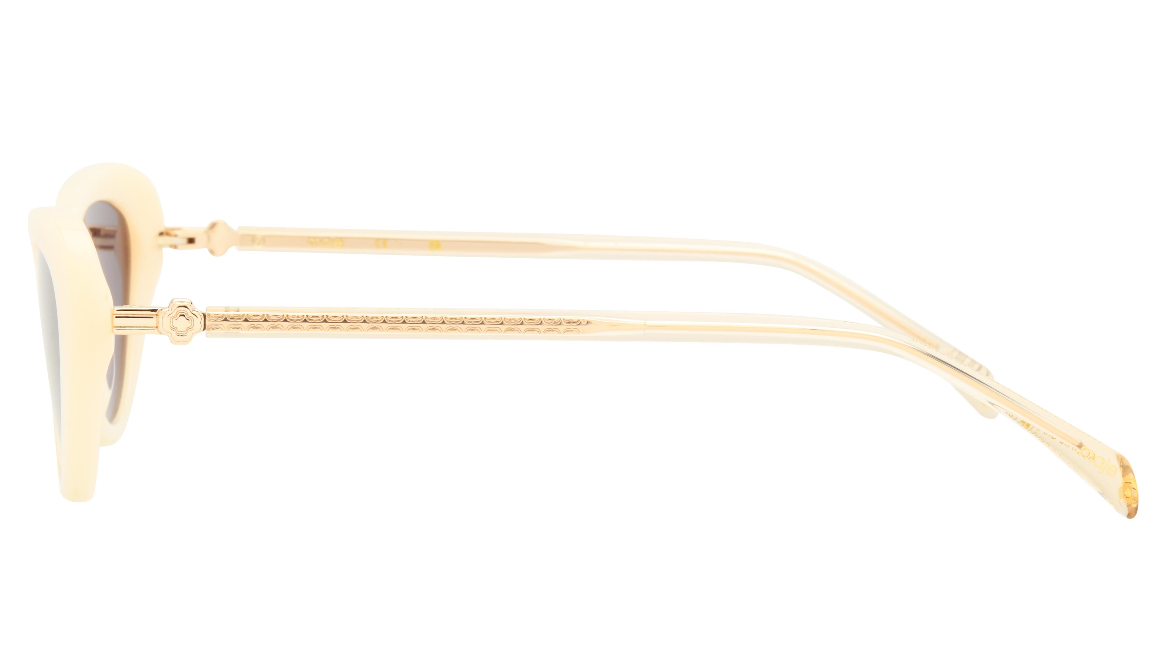 Lunettes de soleil Maje Femme Marron Papillon MJ5069 Gauche