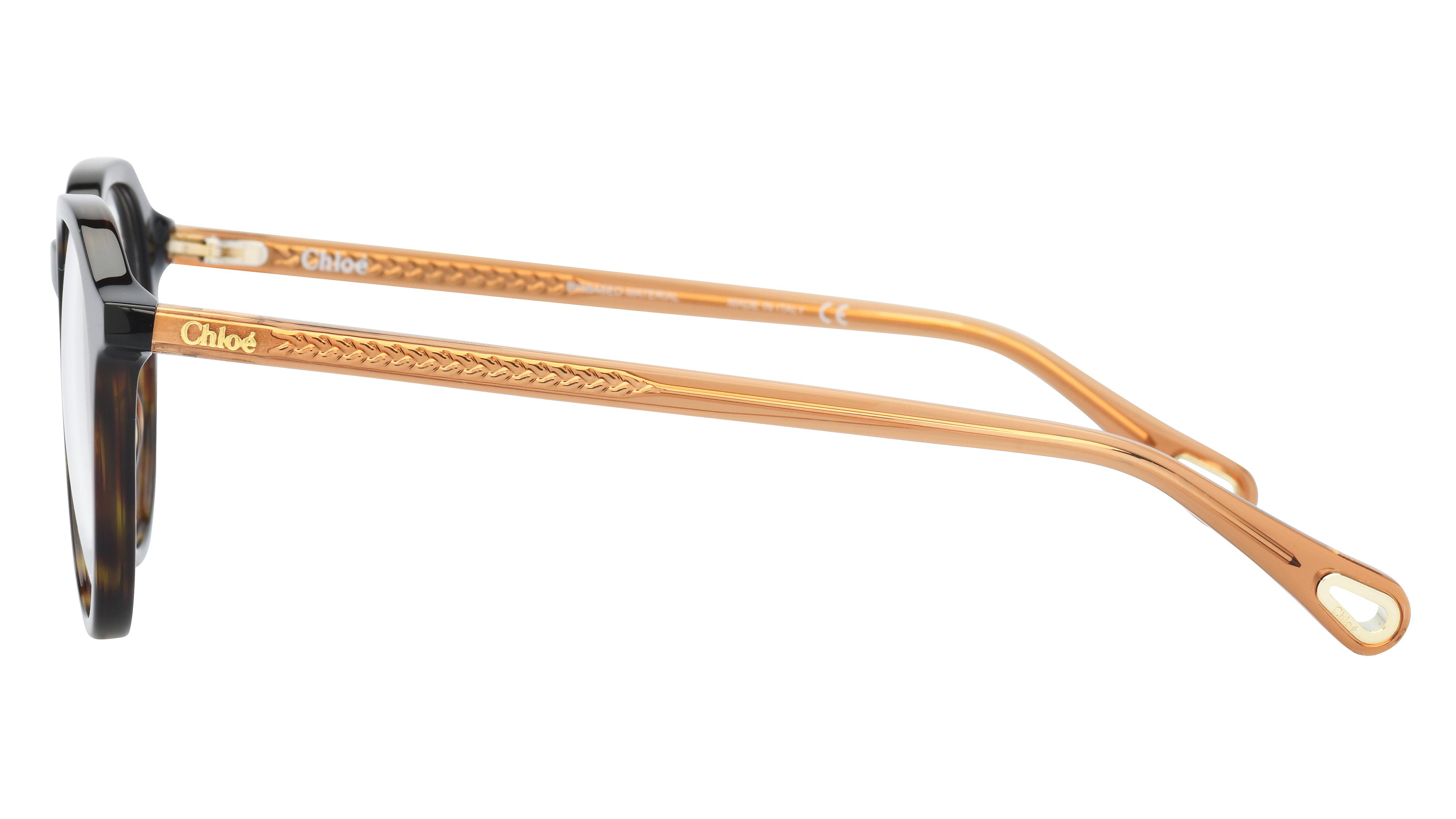 Lunettes de vue Chloé Femme Écaille Pantos Ch0012O Gauche