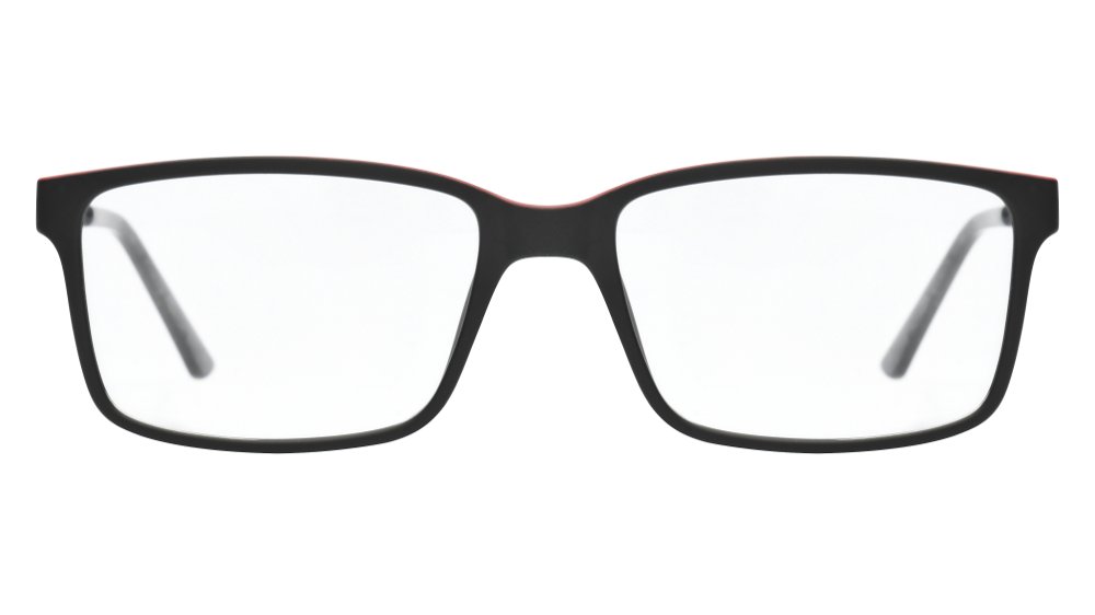 de vue Krys Origine Kor1910 401 Noir Mat Rectangle Krys