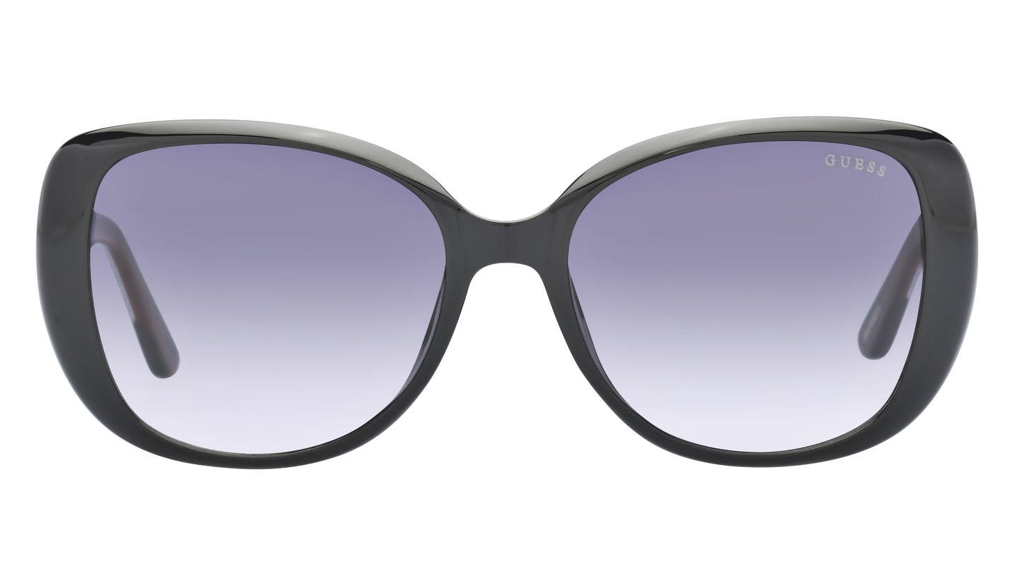 Lunettes De Soleil GUESS GU7879/S - Monture Brillante Noire, Verres Gris Dégradé - Calibre 54 - Neuf Avec étiquettes