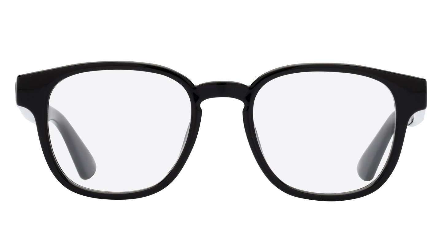 Monture De Lunettes De Vue GINO VEGA Carrée Noire Et Grise - Modèle 7A435 C1, Neuve Avec étiquettes Pour Homme
