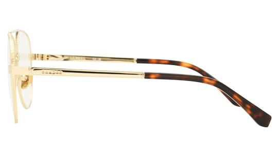 Lunettes de vue Sandro Femme Or Aviateur SD4052 Gauche