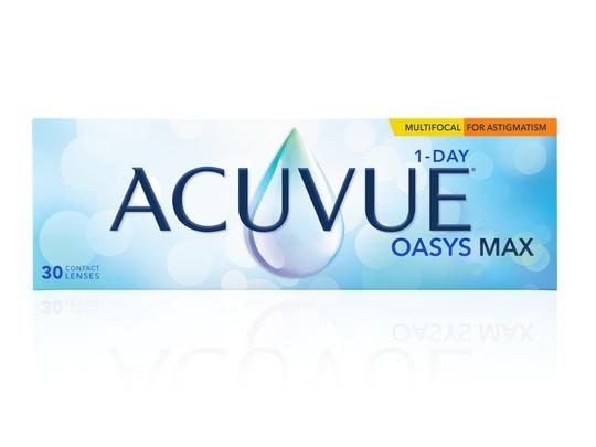 Lentilles de contact 1 Day Acuvue Oasys Max Multifocal for Astigmatism Medium Boîte de 30