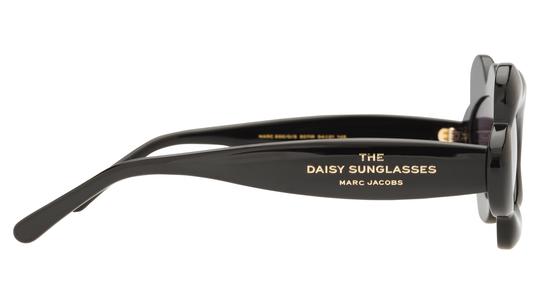 Lunettes de soleil Marc Jacobs Femme Noir Arrondie marc Droite